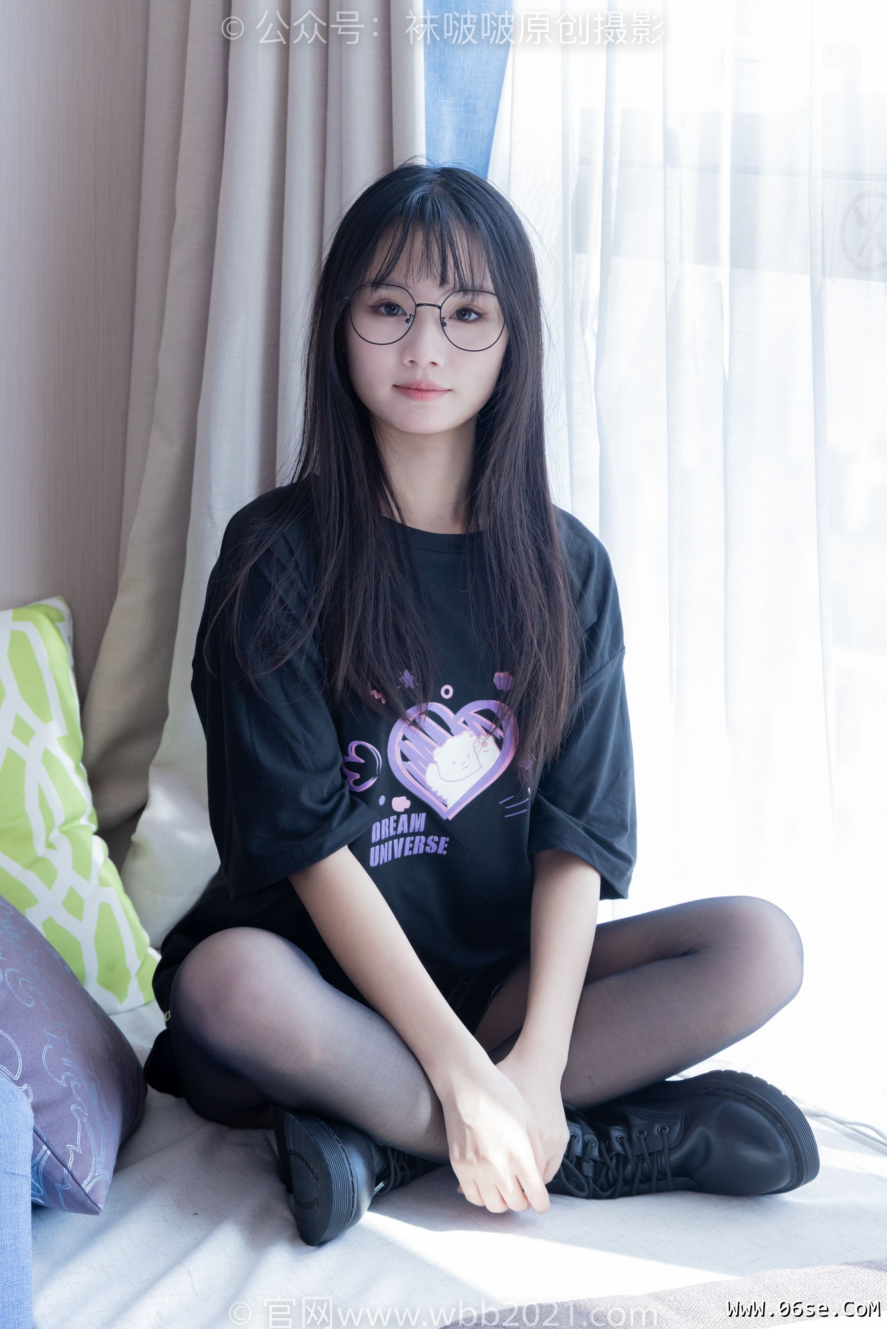 图片[82]-BoBoSocks袜啵啵 No.406 甜甜圈 -马丁靴、黑丝[150P]-六色网