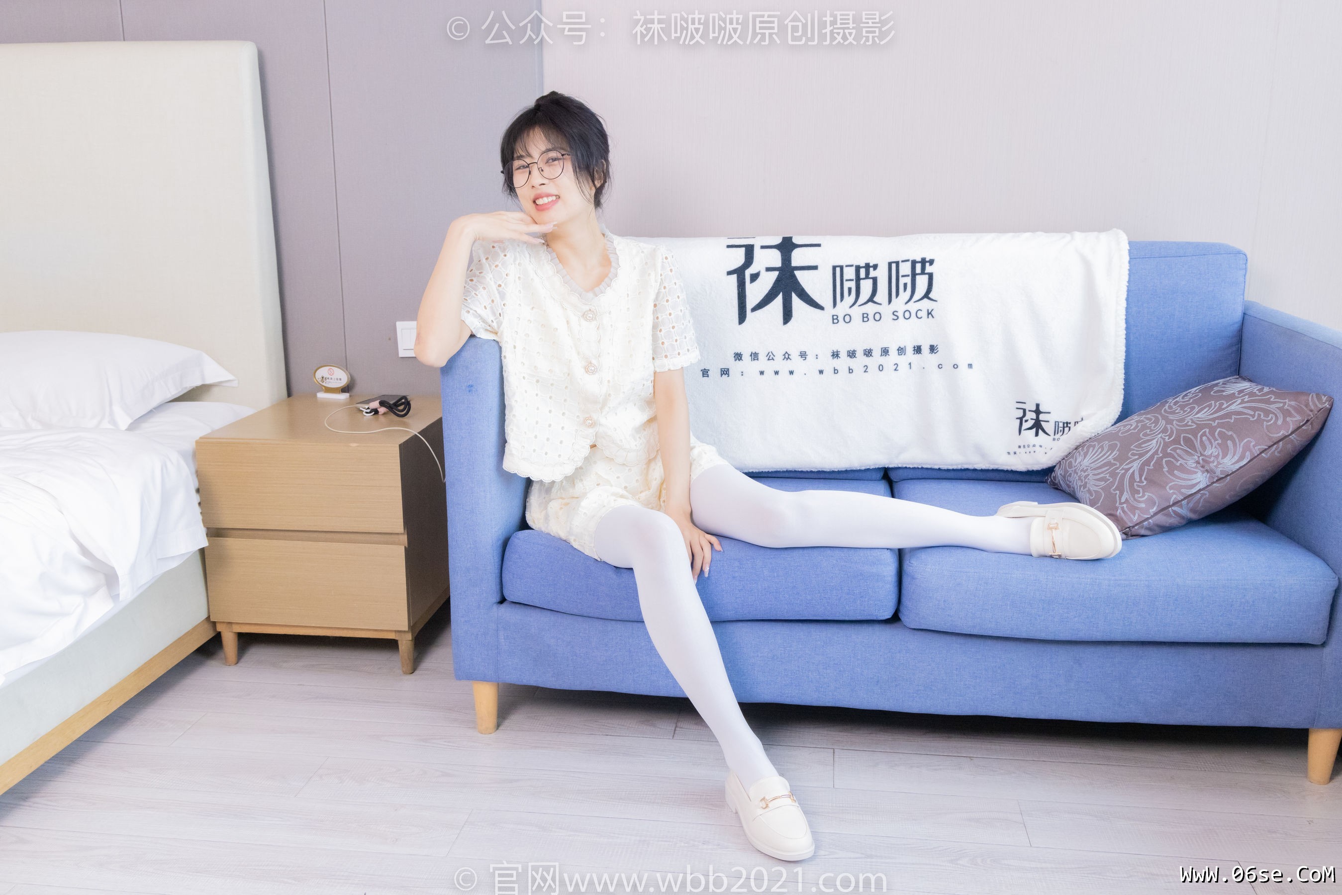 图片[24]-BoBoSocks袜啵啵 No.421 奶油 – 皮鞋、厚白丝、瑜伽动作时老头乐挠脚剧情[140P]-六色网