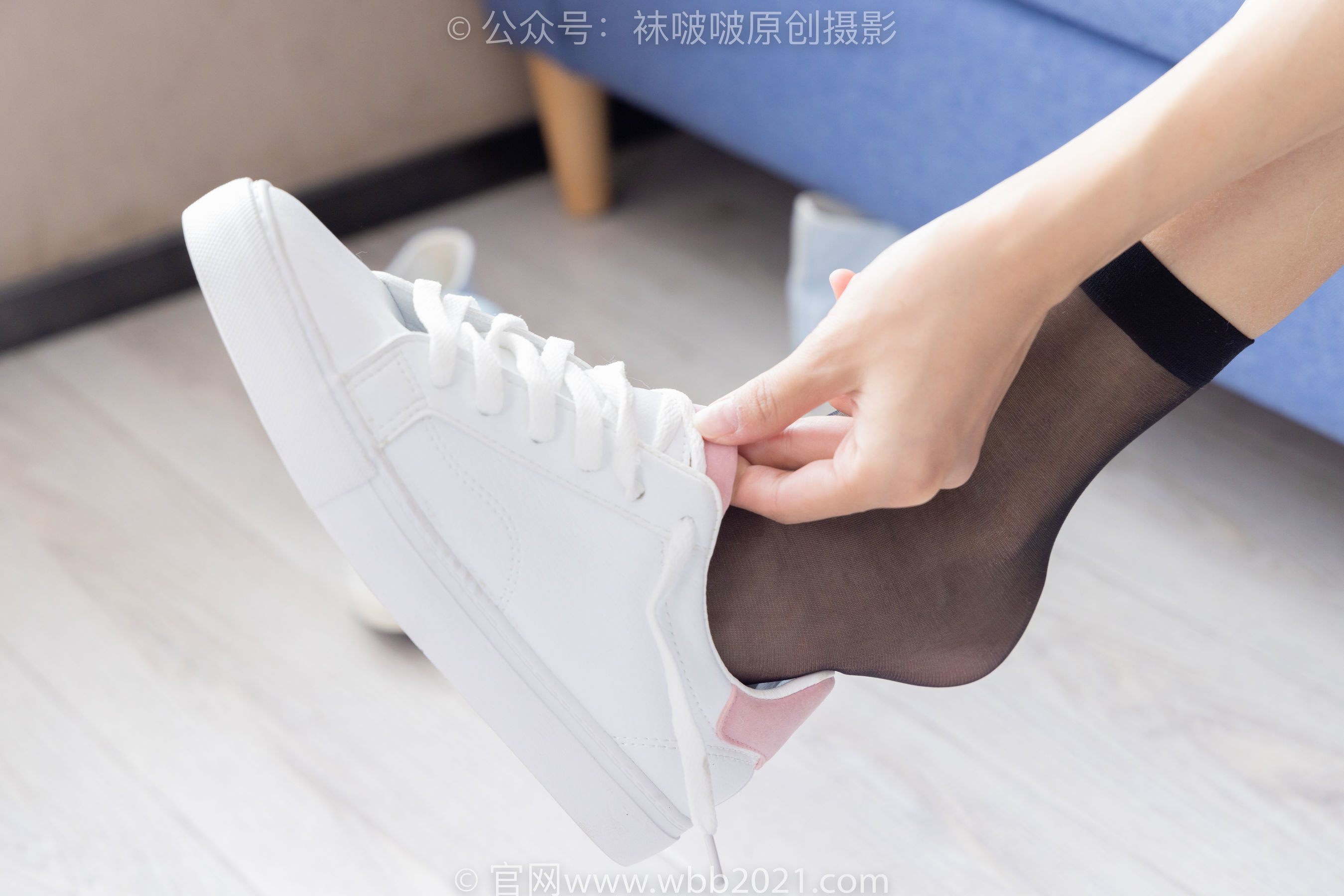 图片[225]-BoBoSocks袜啵啵 No.301 奶油 -两双板鞋、白棉袜、短黑丝、裸足[240P]-六色网