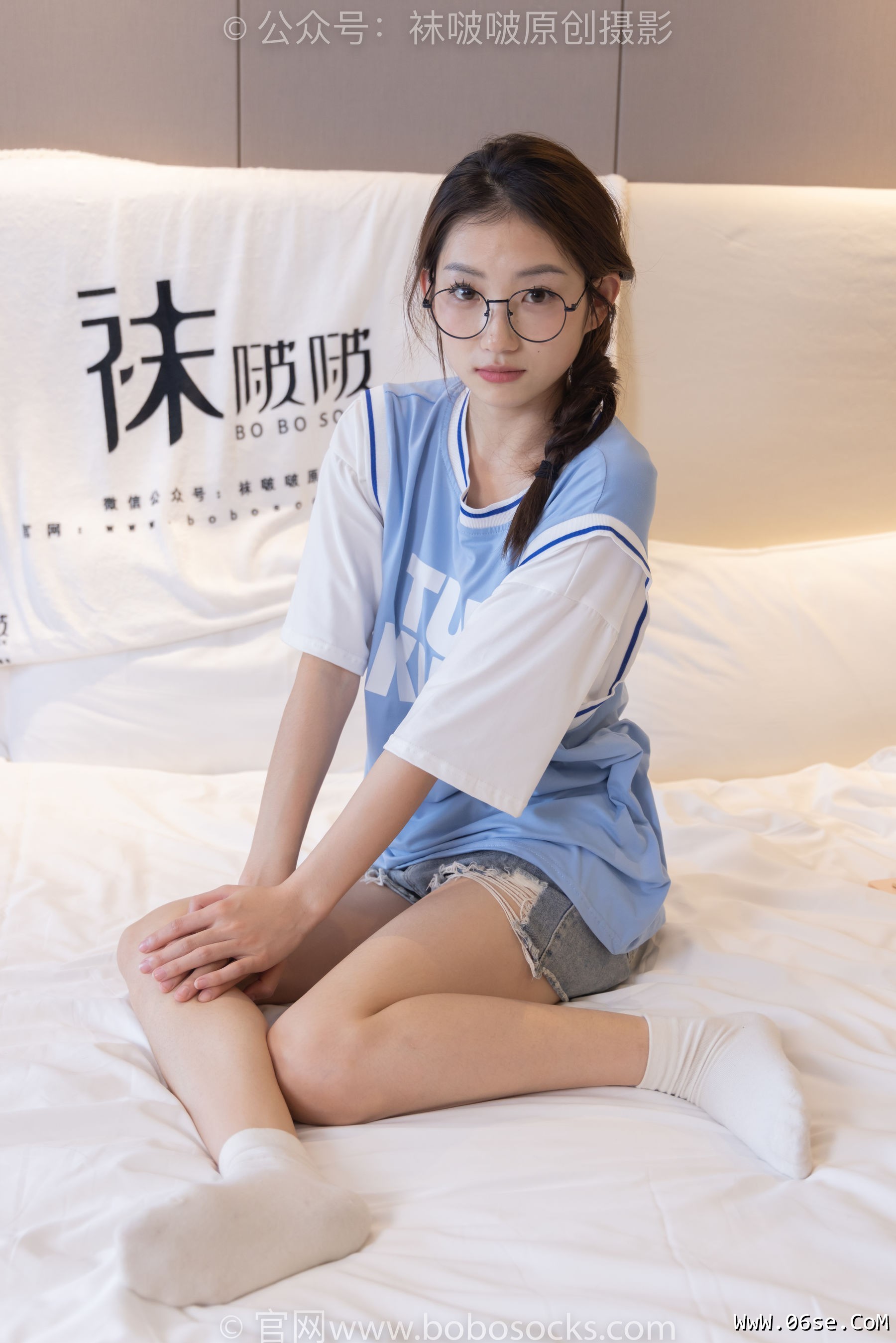 图片[34]-BoBoSocks袜啵啵 No.217 小沫-高跟鞋、皮鞋、短肉丝、自然穿脏白棉袜[150P]-六色网
