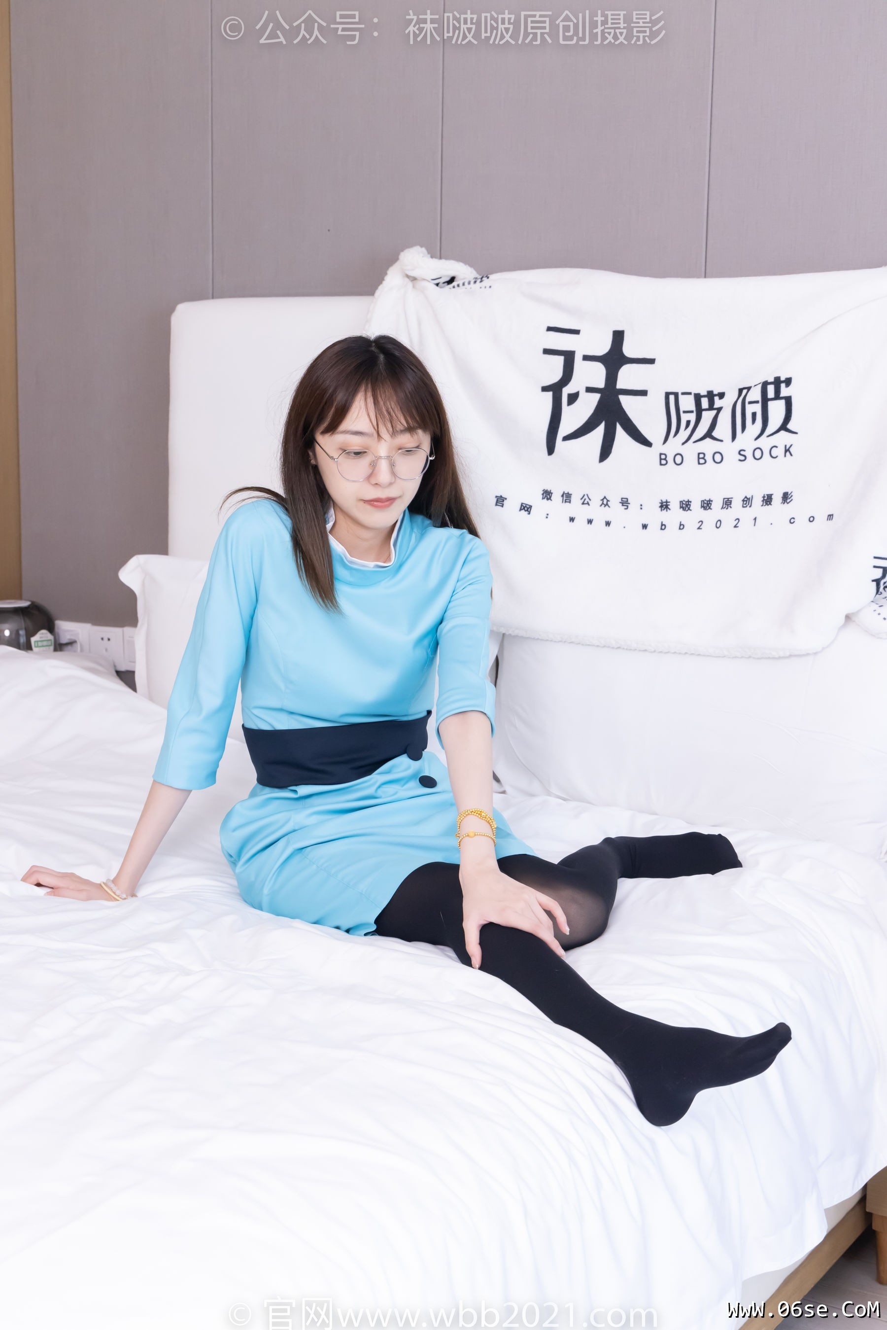图片[22]-BoBoSocks袜啵啵 No.440 稚予 -高跟鞋、厚黑丝、空姐制服[200P]-六色网