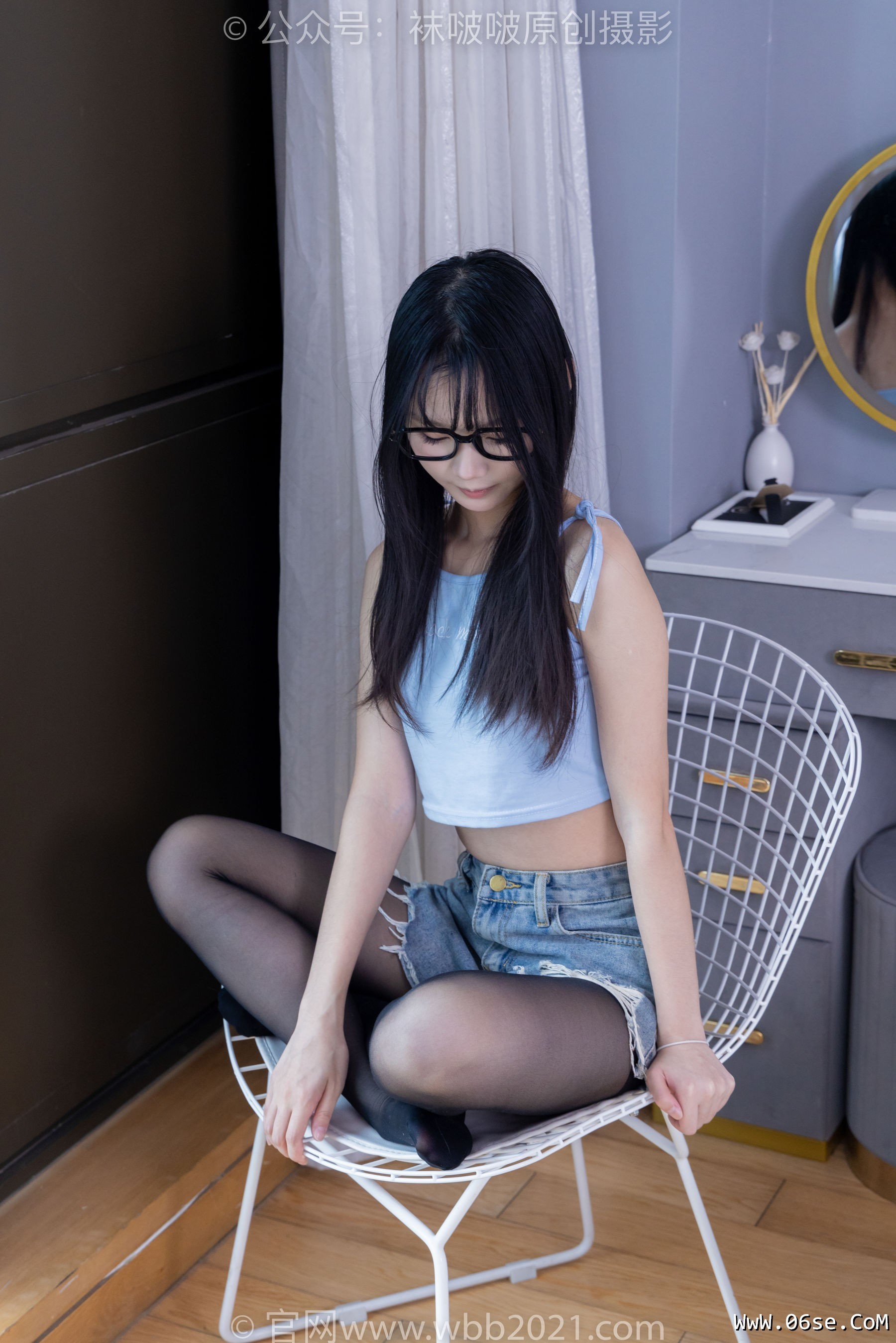 图片[36]-BoBoSocks袜啵啵 No.353 甜甜圈 -高跟鞋、黑丝、裸足[145P]-六色网