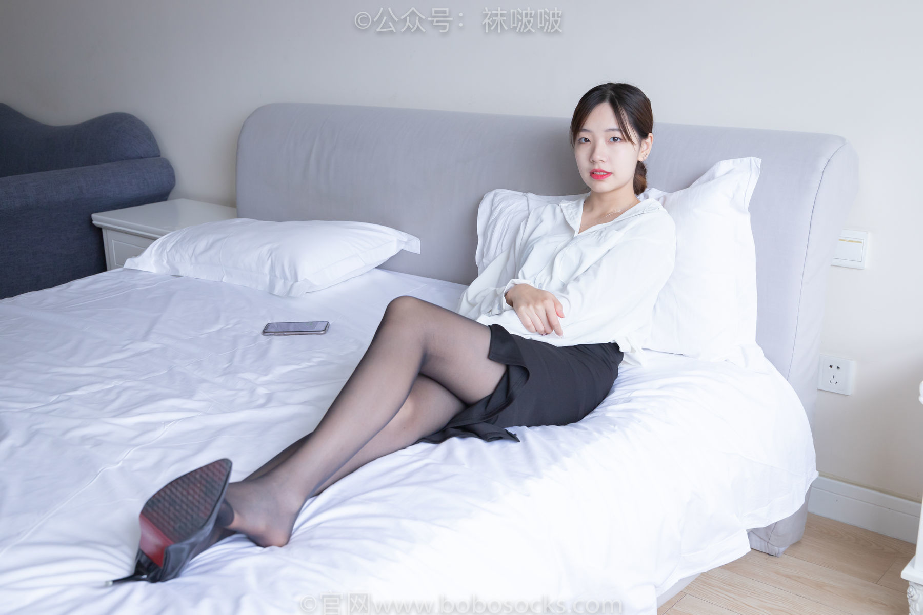 图片[42]-BoBoSocks袜啵啵 No.017 小甜豆-OL制服、高跟鞋、黑丝[131P]-六色网