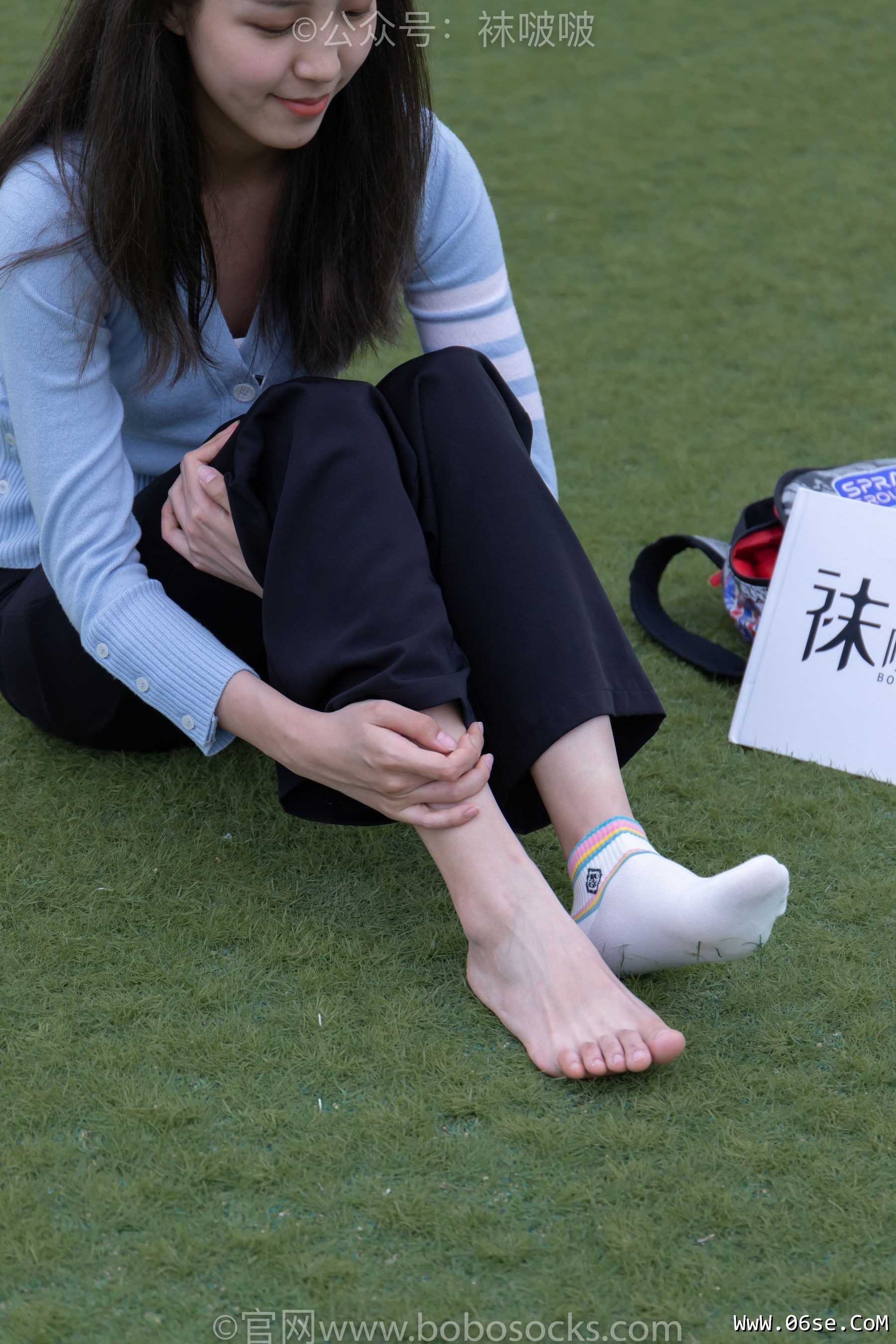 图片[86]-BoBoSocks袜啵啵 No.021 泡芙-板鞋、白棉袜、裸足[131P]-六色网