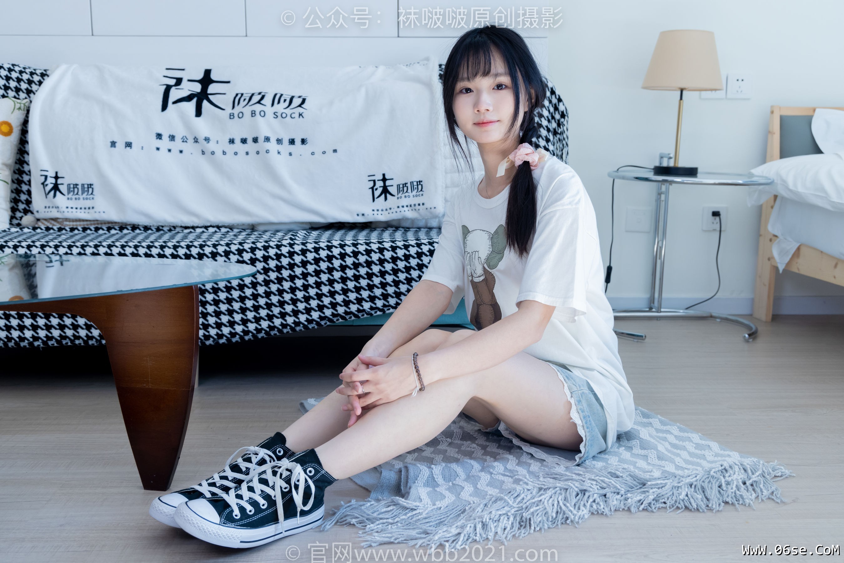 图片[74]-BoBoSocks袜啵啵 No.331 甜甜圈 -板鞋、白棉袜、裸足[144P]-六色网