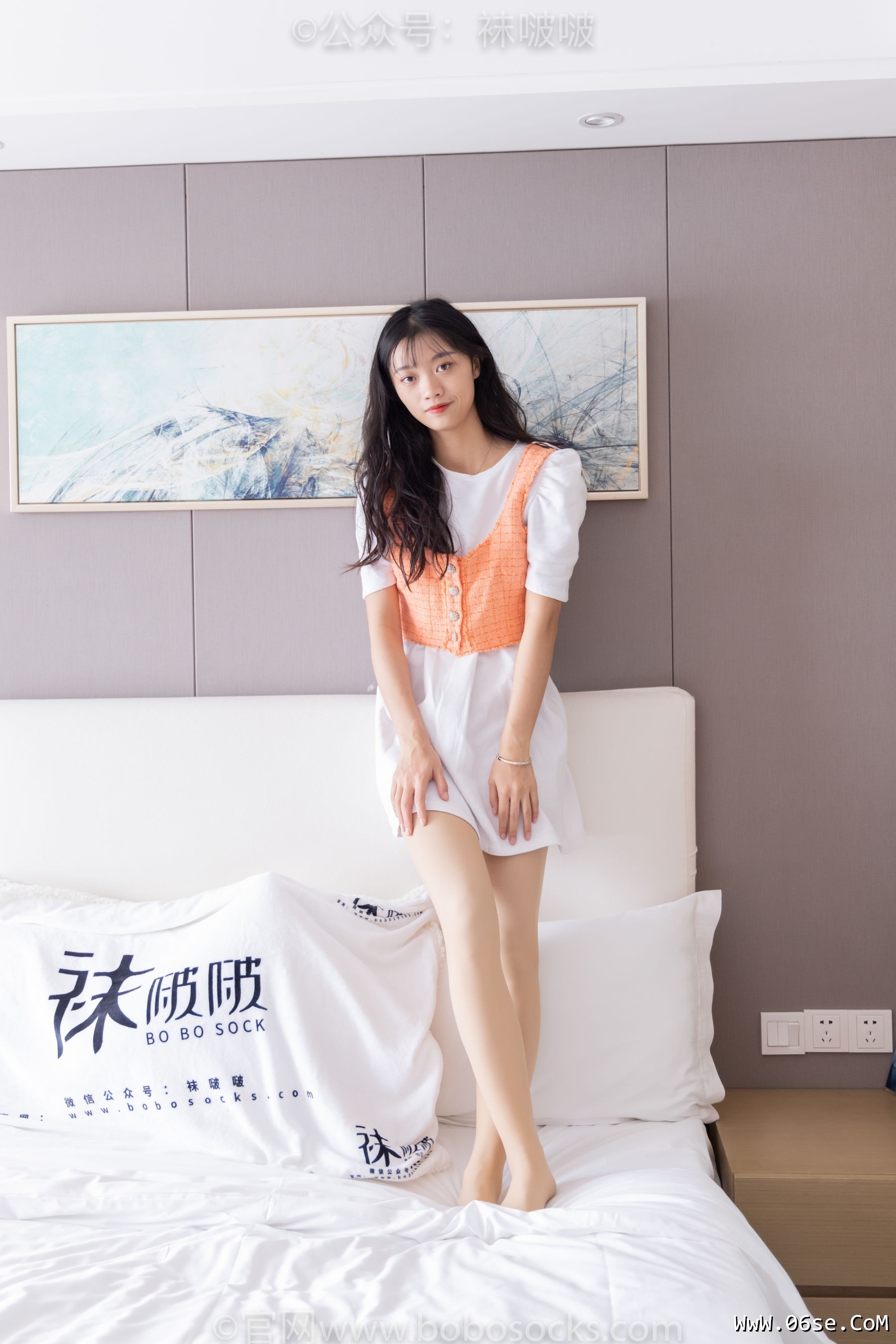 图片[131]-BoBoSocks袜啵啵 No.062 涵涵-运动鞋、白棉袜、厚肉丝[145P]-六色网