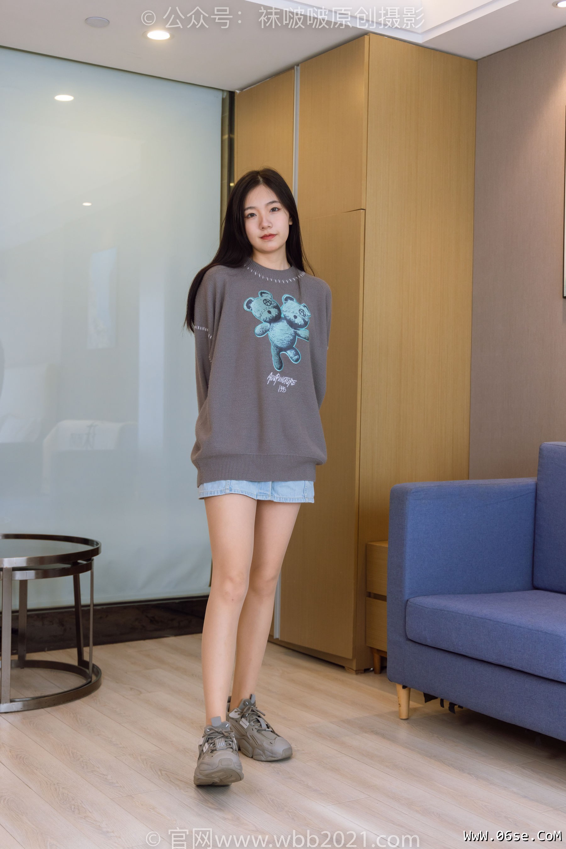 图片[53]-BoBoSocks袜啵啵 No.354 小甜豆 -运动鞋、肉丝[140P]-六色网