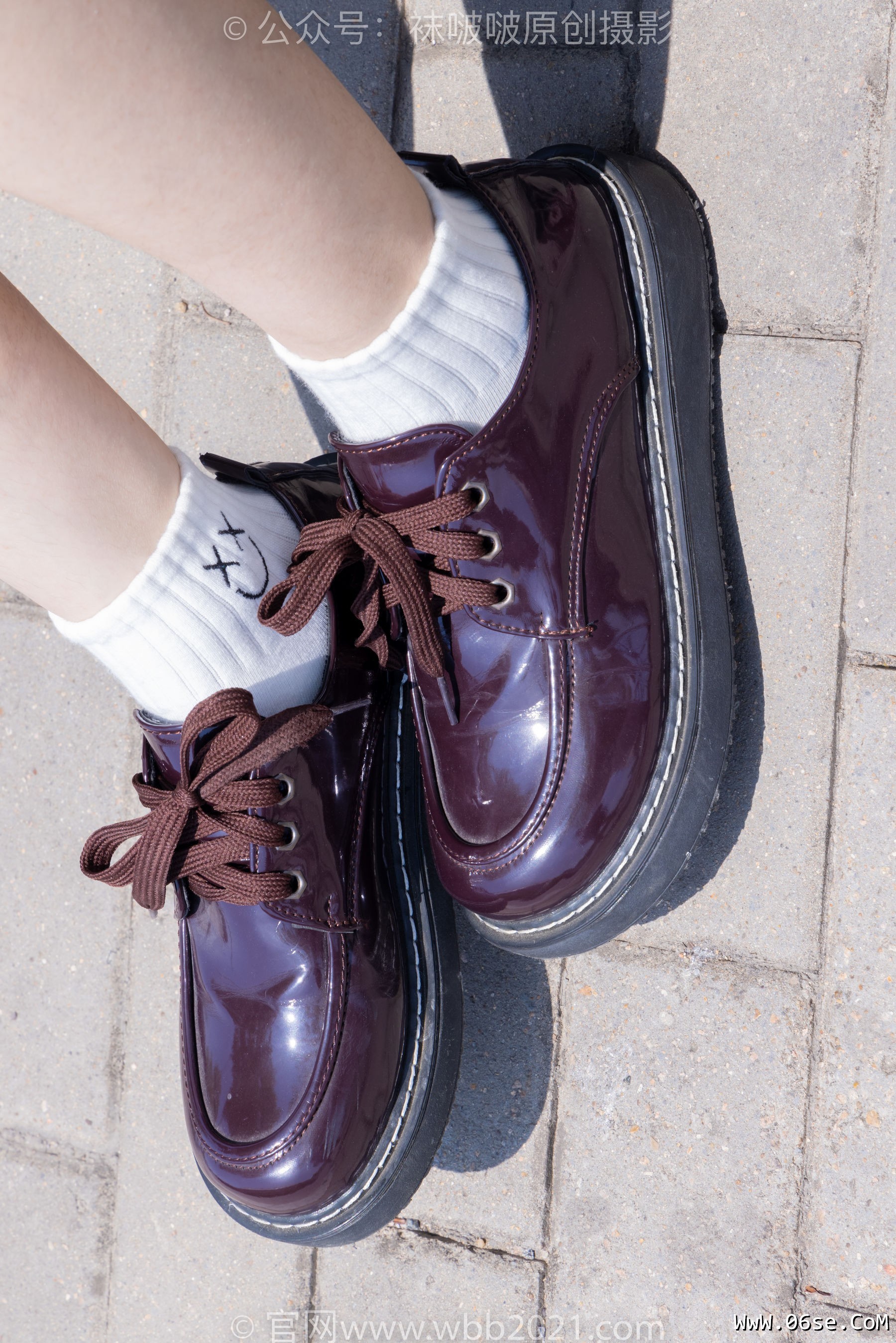 图片[78]-BoBoSocks袜啵啵 No.399 糯米 -皮鞋、白棉袜、jk制服[145P]-六色网