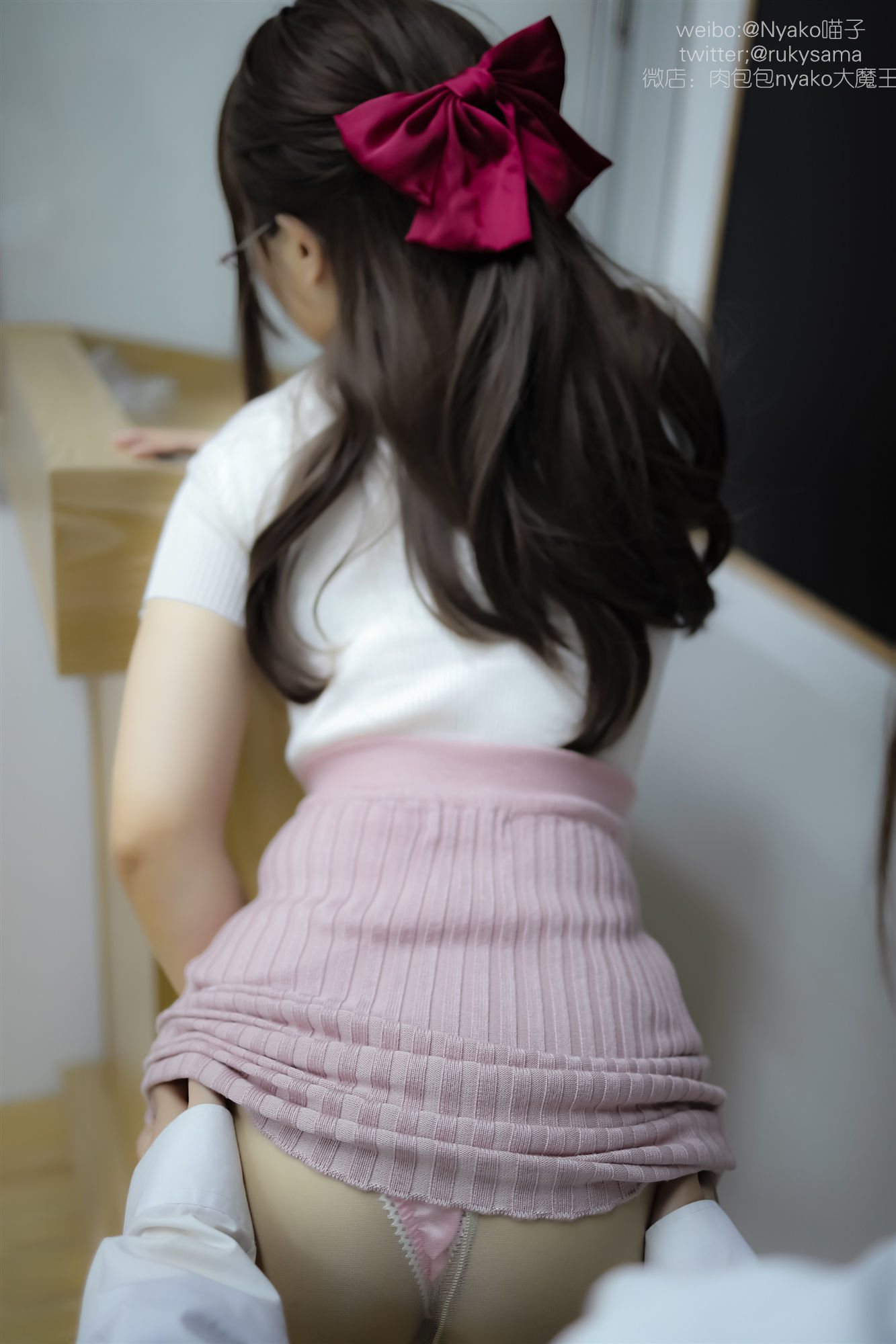 图片[16]-萌妹子Nyako喵子 欲求不满的老师[98P]-六色网