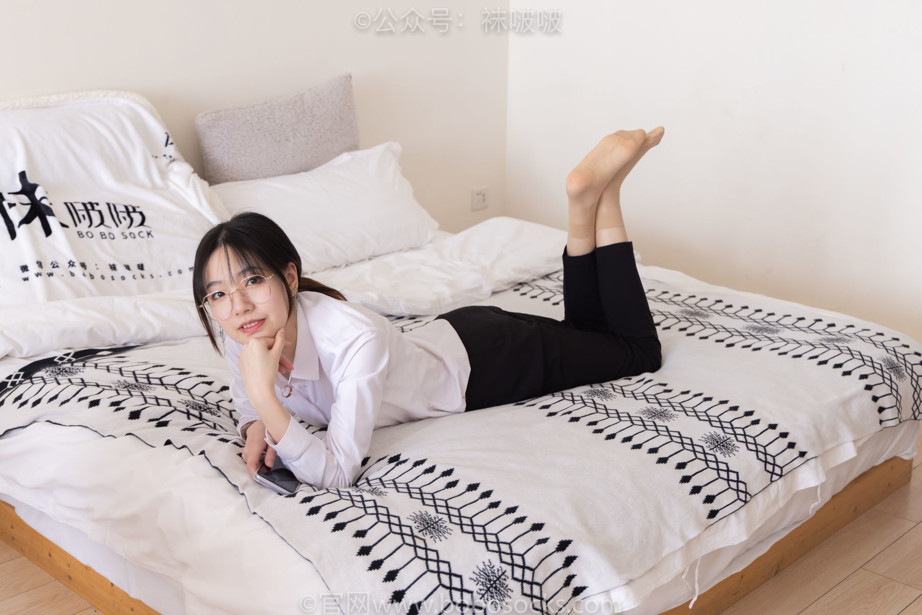 图片[105]-BoBoSocks袜啵啵 No.085 小甜豆-平底鞋、短灰丝、短肉丝[140P]-六色网