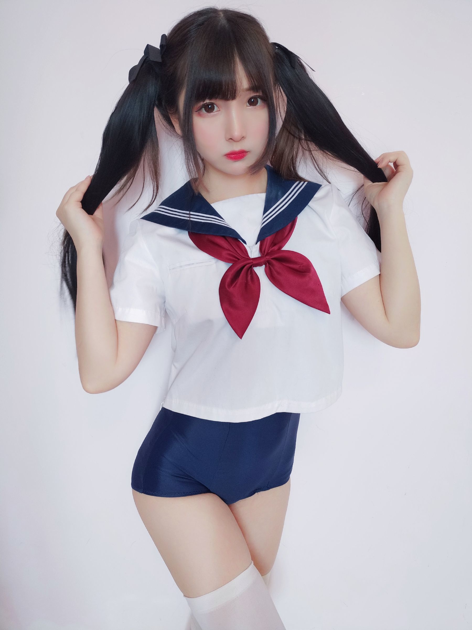 图片[4]-二次元美女古川kagura 水手服死库水[16P]-六色网