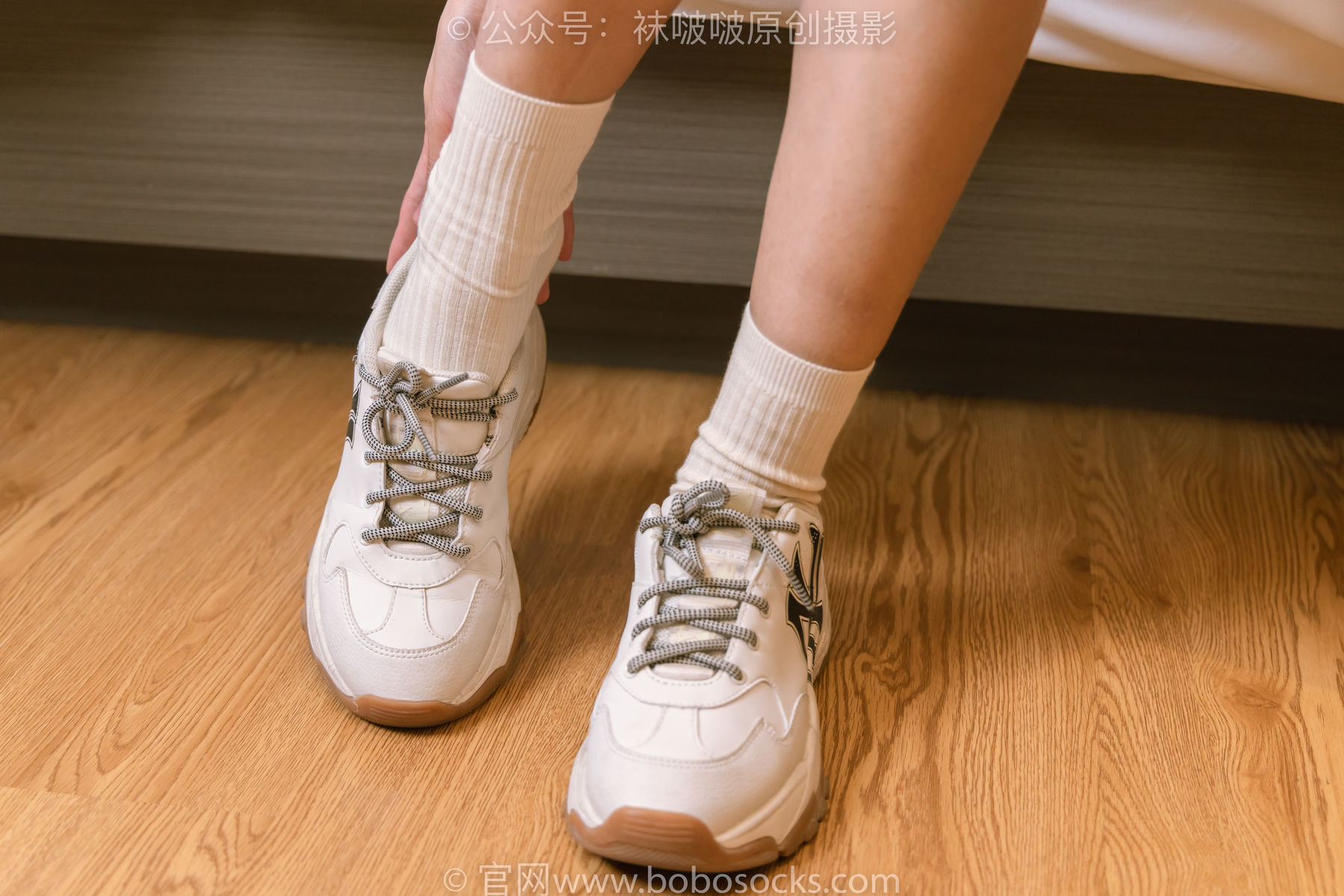图片[66]-BoBoSocks袜啵啵 No.176 小安-运动鞋、白棉袜、裸足[139P]-六色网