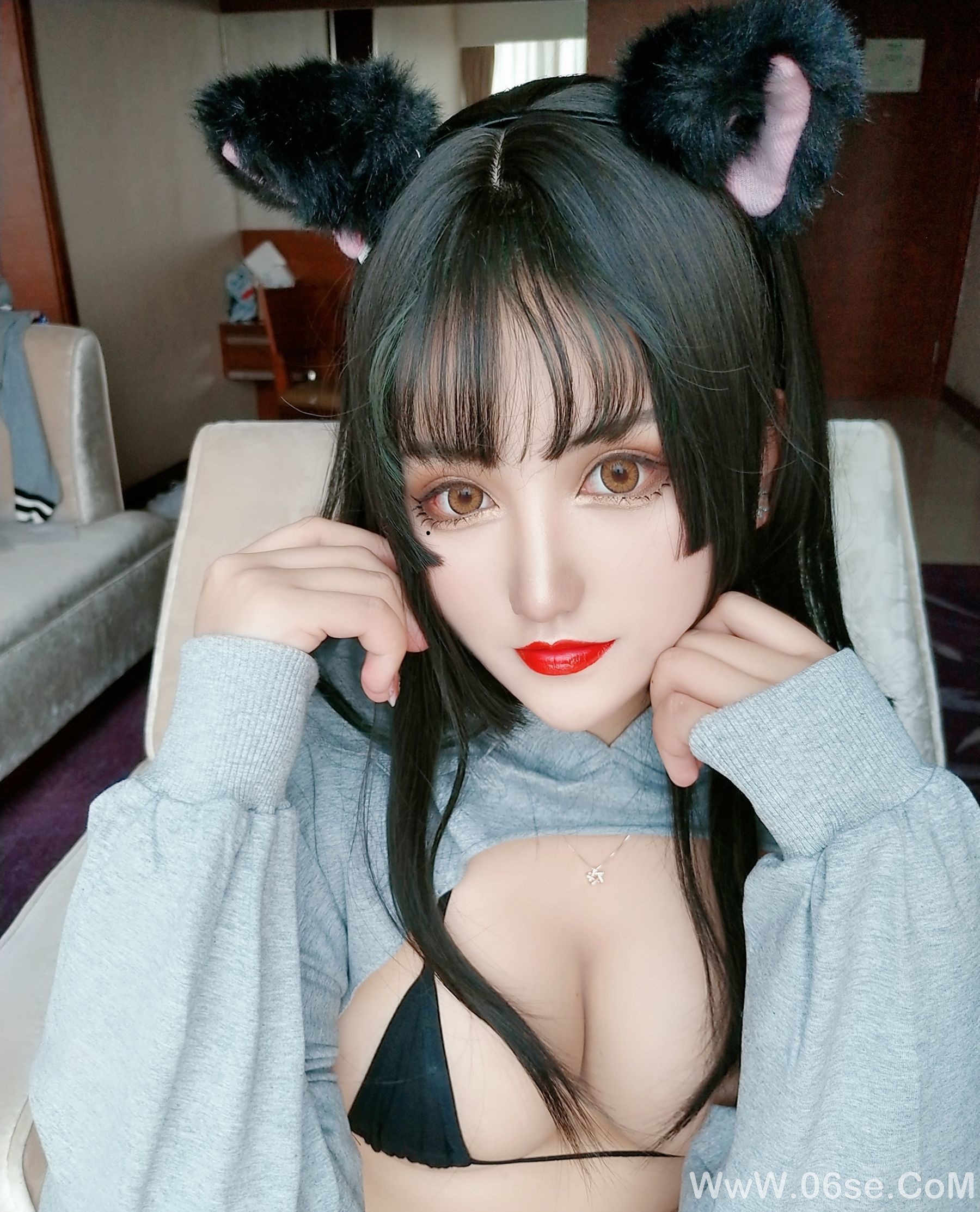 图片[45]-夏鸽鸽不想起床 猫耳[49P]-六色网