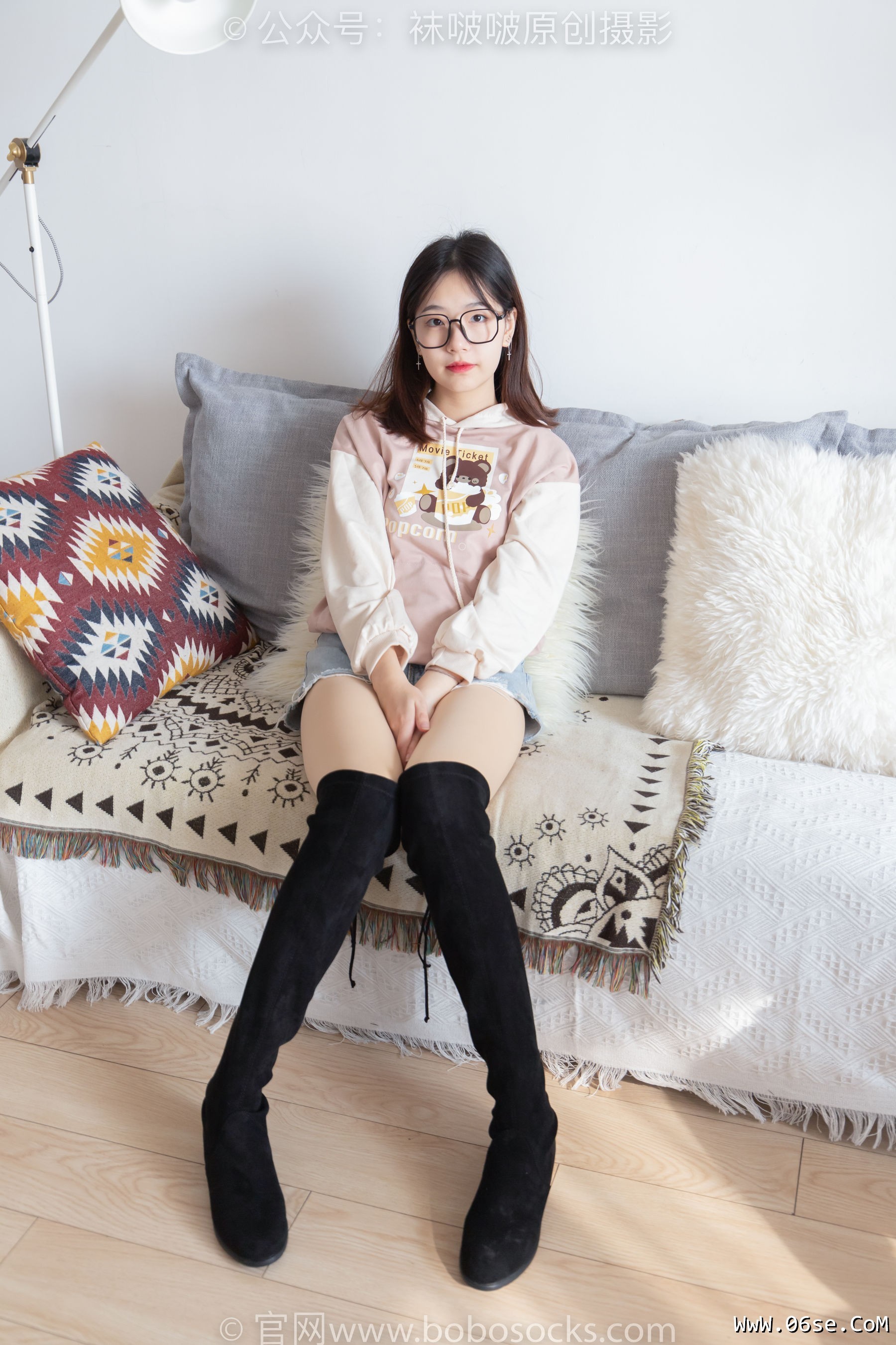图片[50]-BoBoSocks袜啵啵 No.218 小甜豆-长靴、厚肉丝[140P]-六色网