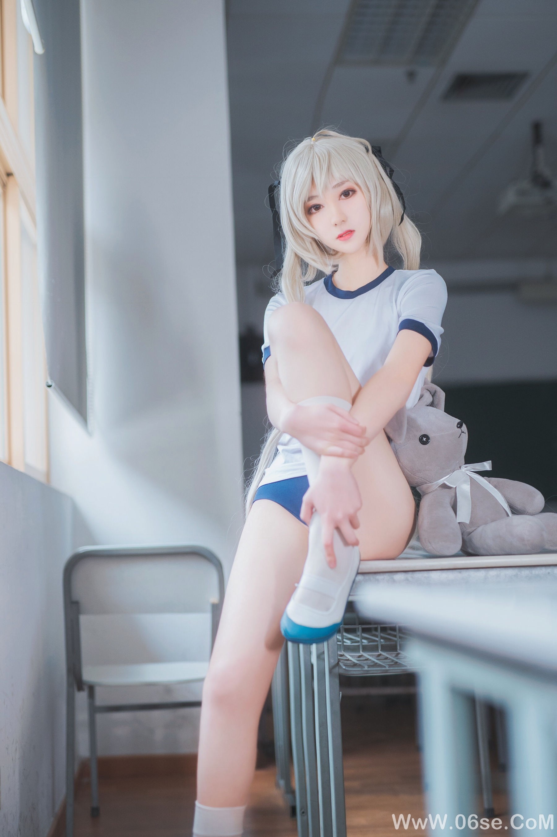 图片[19]-动漫博主南桃Momoko 春日野穹体操服[28P]-六色网