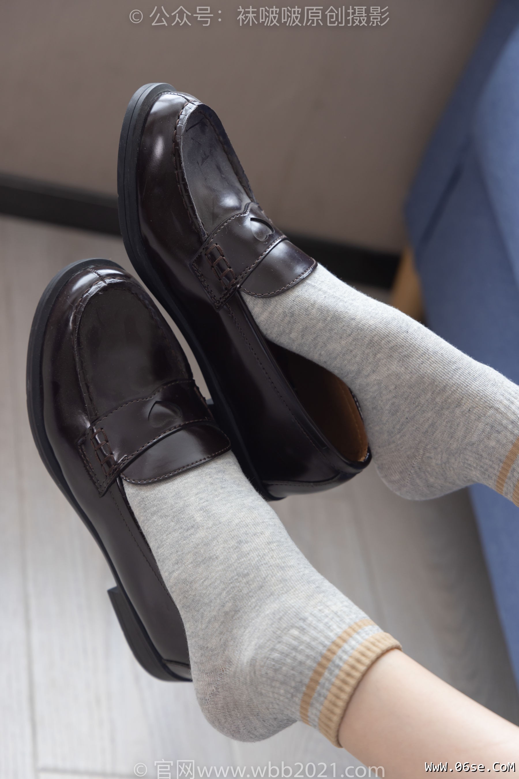 图片[14]-BoBoSocks袜啵啵 No.250 稚予 -板鞋、皮鞋、白棉袜、灰棉袜[144P]-六色网