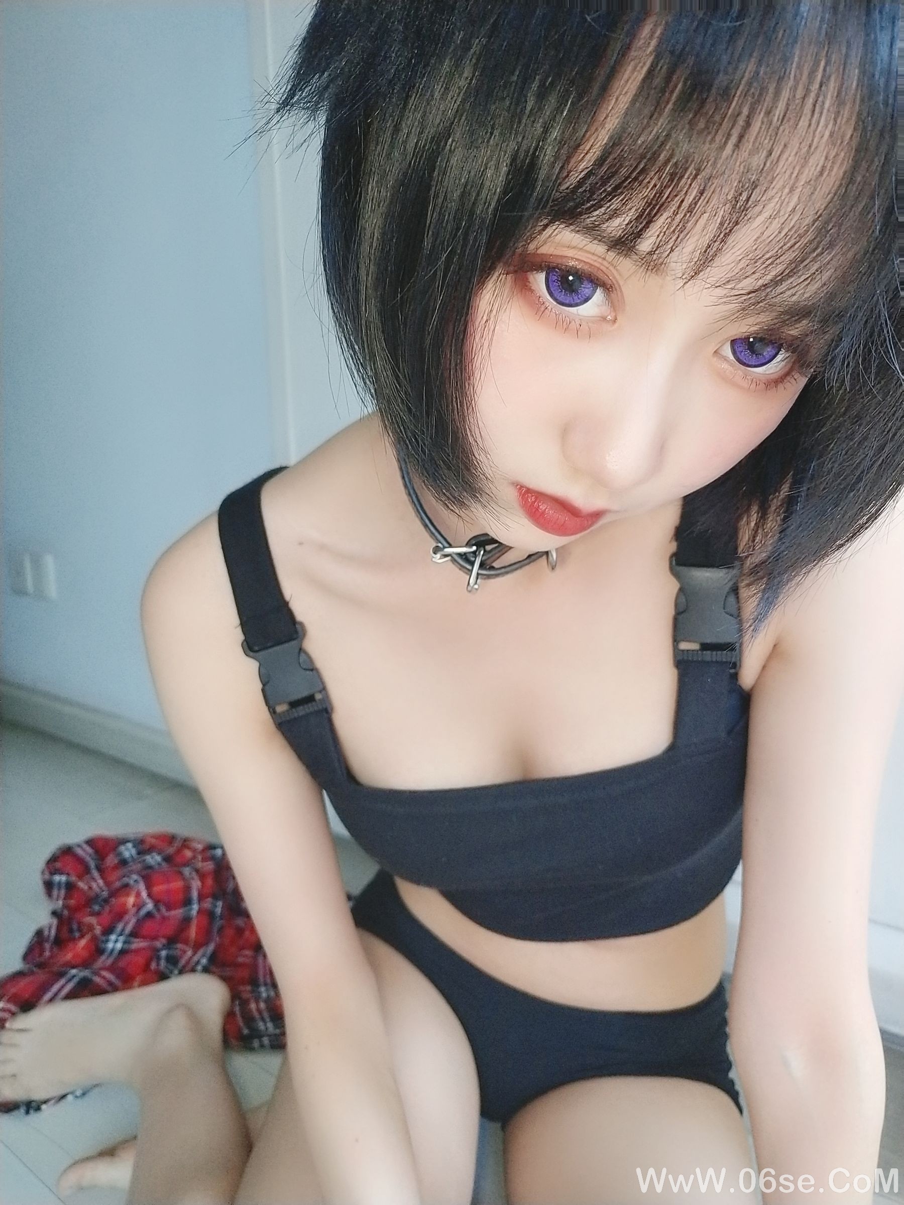 图片[19]-萌系小姐姐木绵绵OwO 不良猫[44P]-六色网
