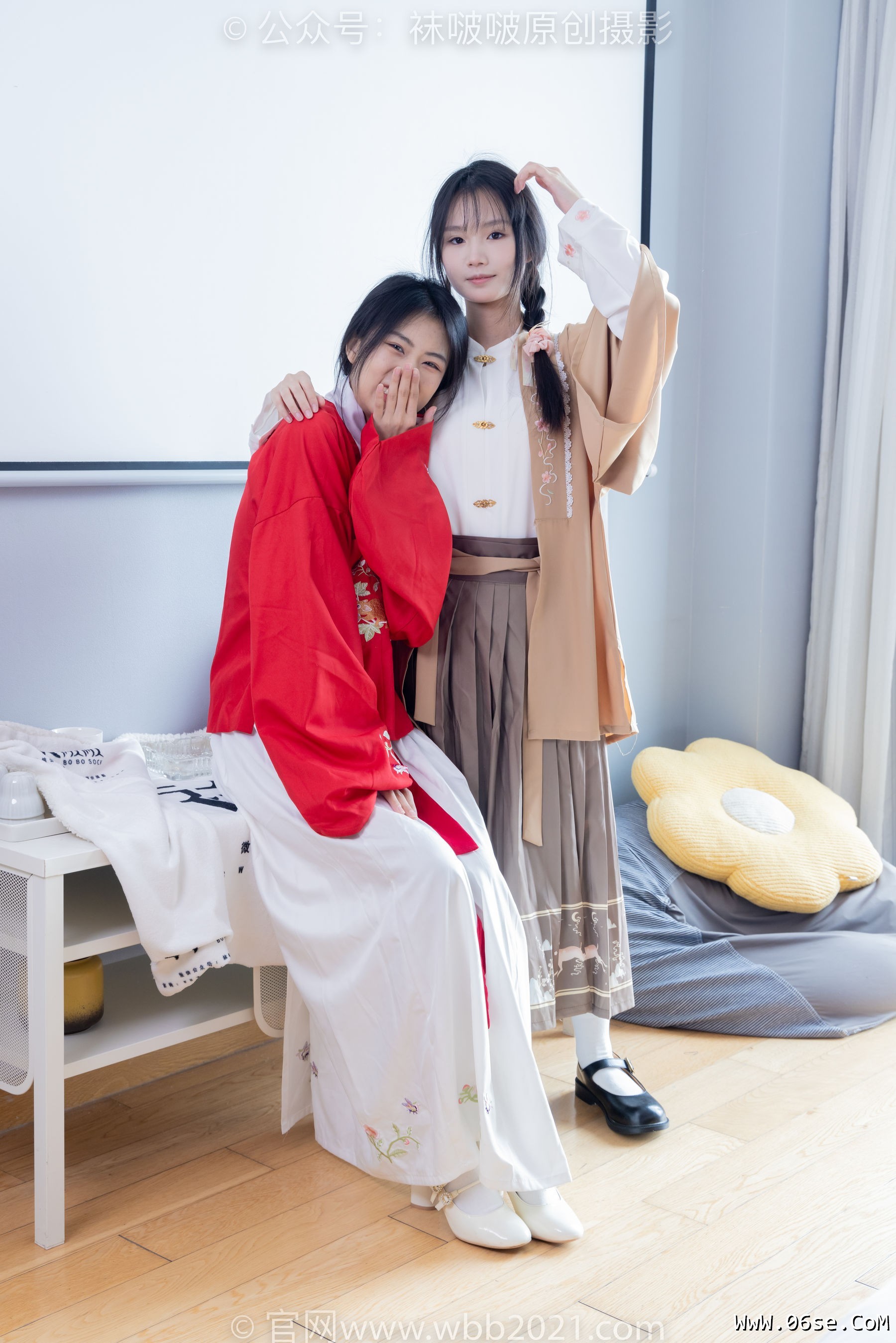 图片[83]-BoBoSocks袜啵啵 No.400 奶油&甜甜圈 -两双高跟鞋、白棉袜、肉丝[158P]-六色网