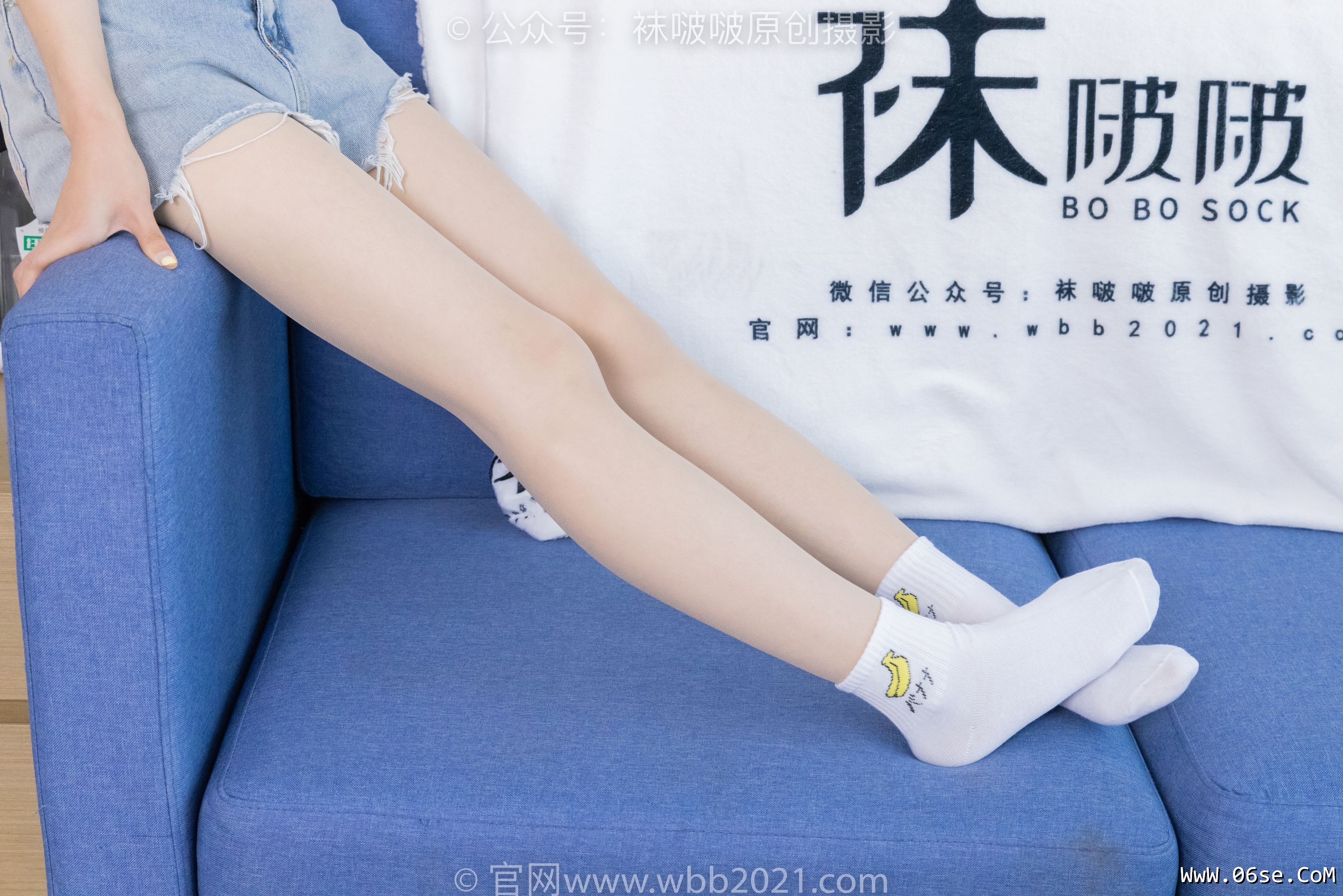 图片[93]-BoBoSocks袜啵啵 No.422 糯米 -长靴、白棉袜、肉丝[140P]-六色网