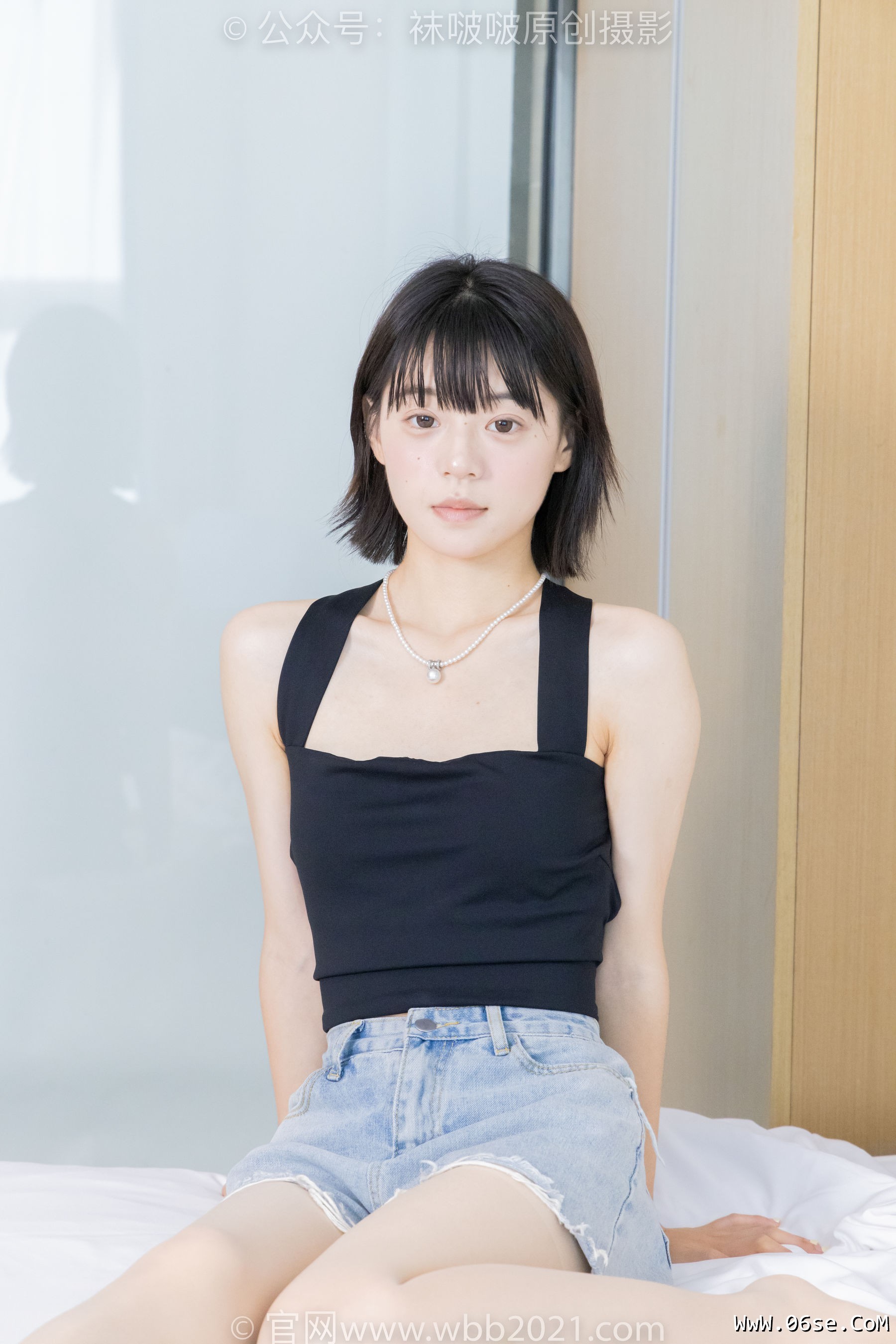 图片[30]-BoBoSocks袜啵啵 No.422 糯米 -长靴、白棉袜、肉丝[140P]-六色网