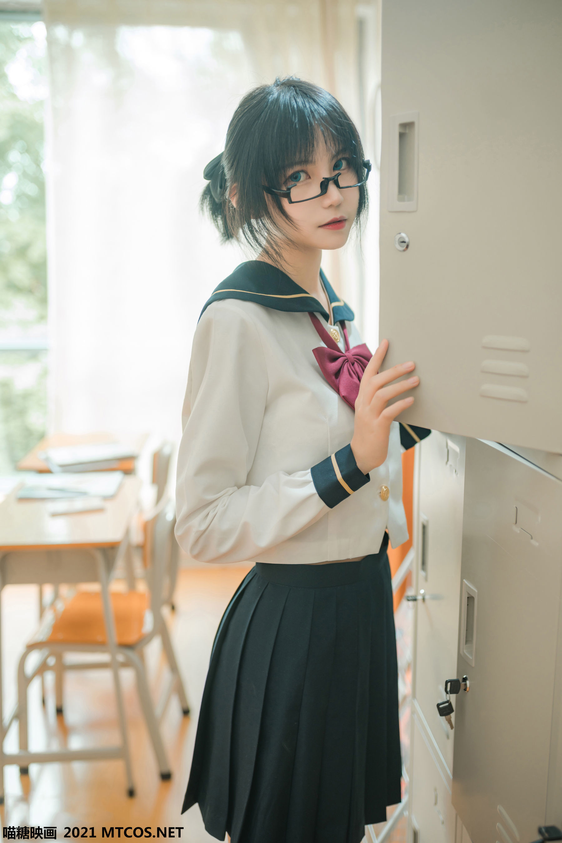图片[12]-喵糖映画 VOL.459 慵懒的JK [29P]-六色网