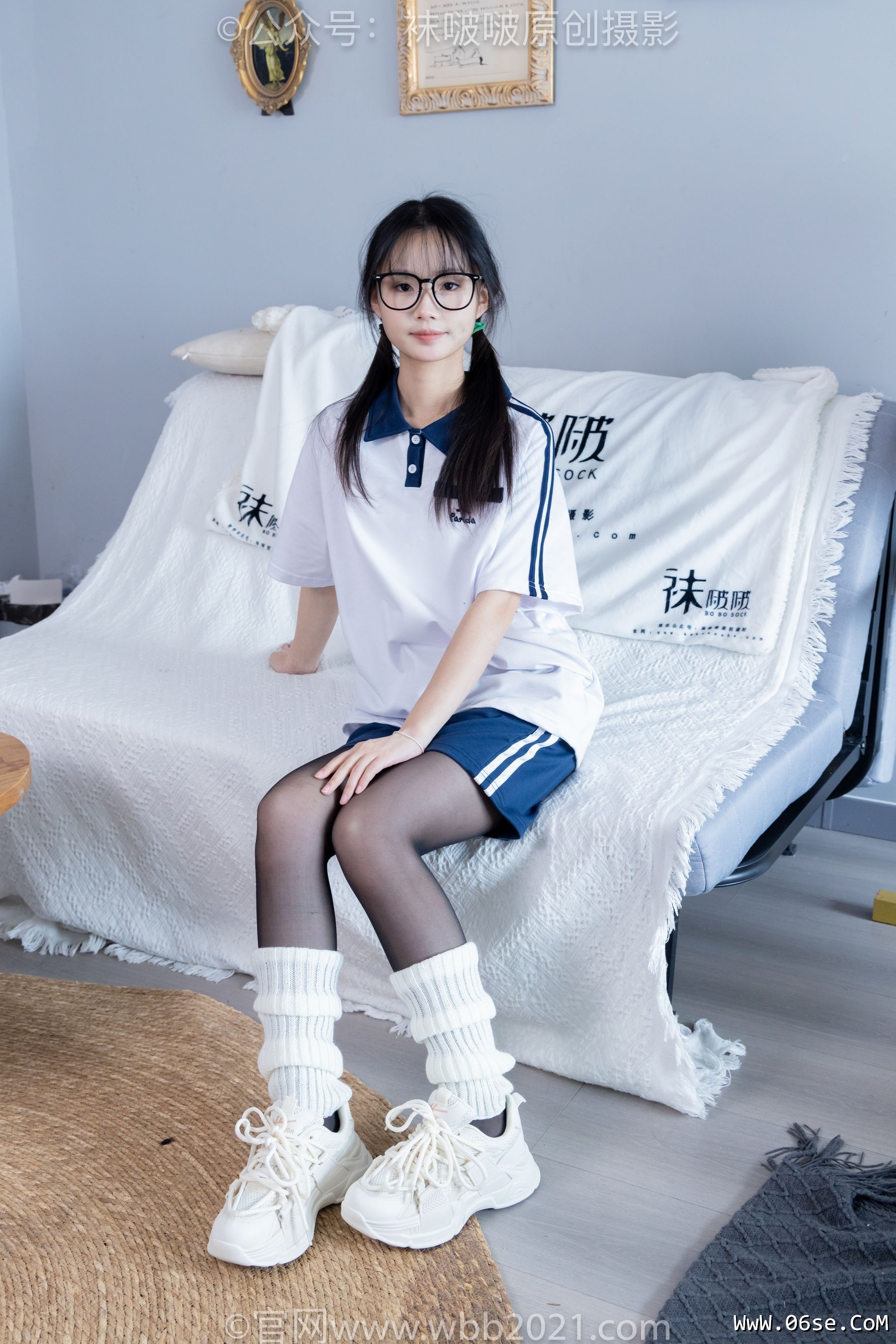 图片[24]-BoBoSocks袜啵啵 No.335 甜甜圈 -校服、运动鞋、薄黑丝、袜套[154P]-六色网