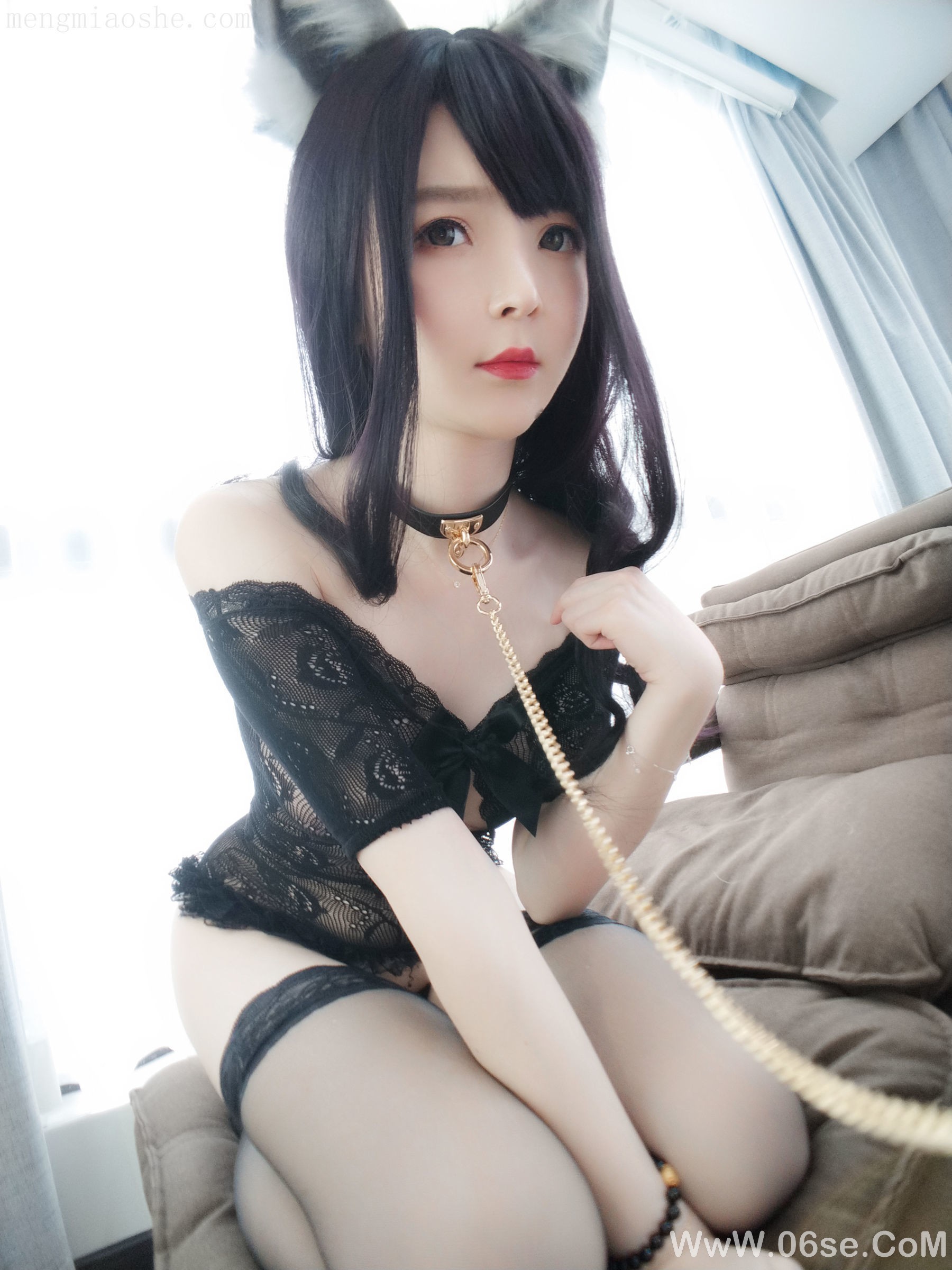 图片[45]-一小央泽 黑狐姐姐[80P]-六色网