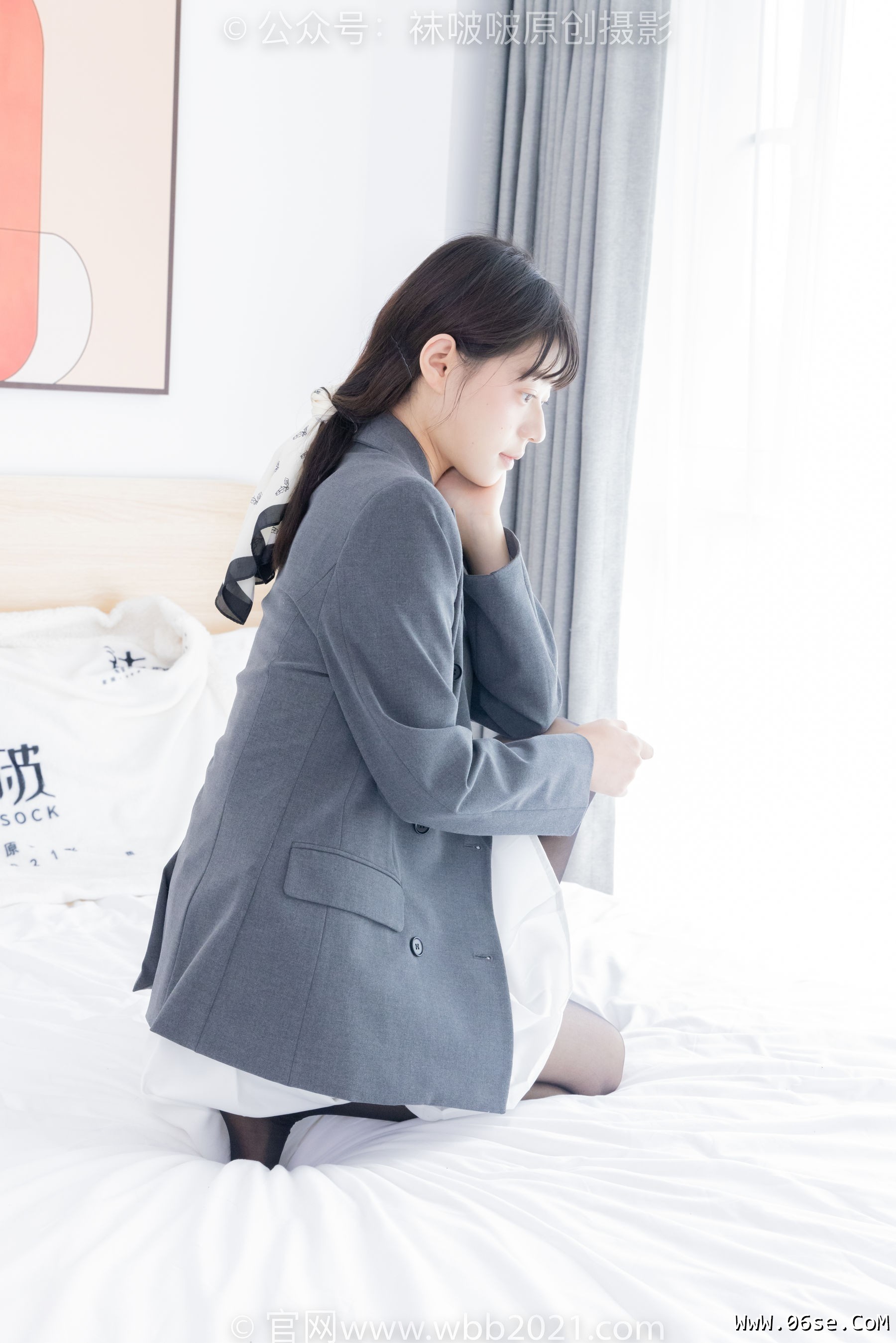 图片[132]-BoBoSocks袜啵啵 No.404 糯米 -板鞋、黑丝、ol风[145P]-六色网