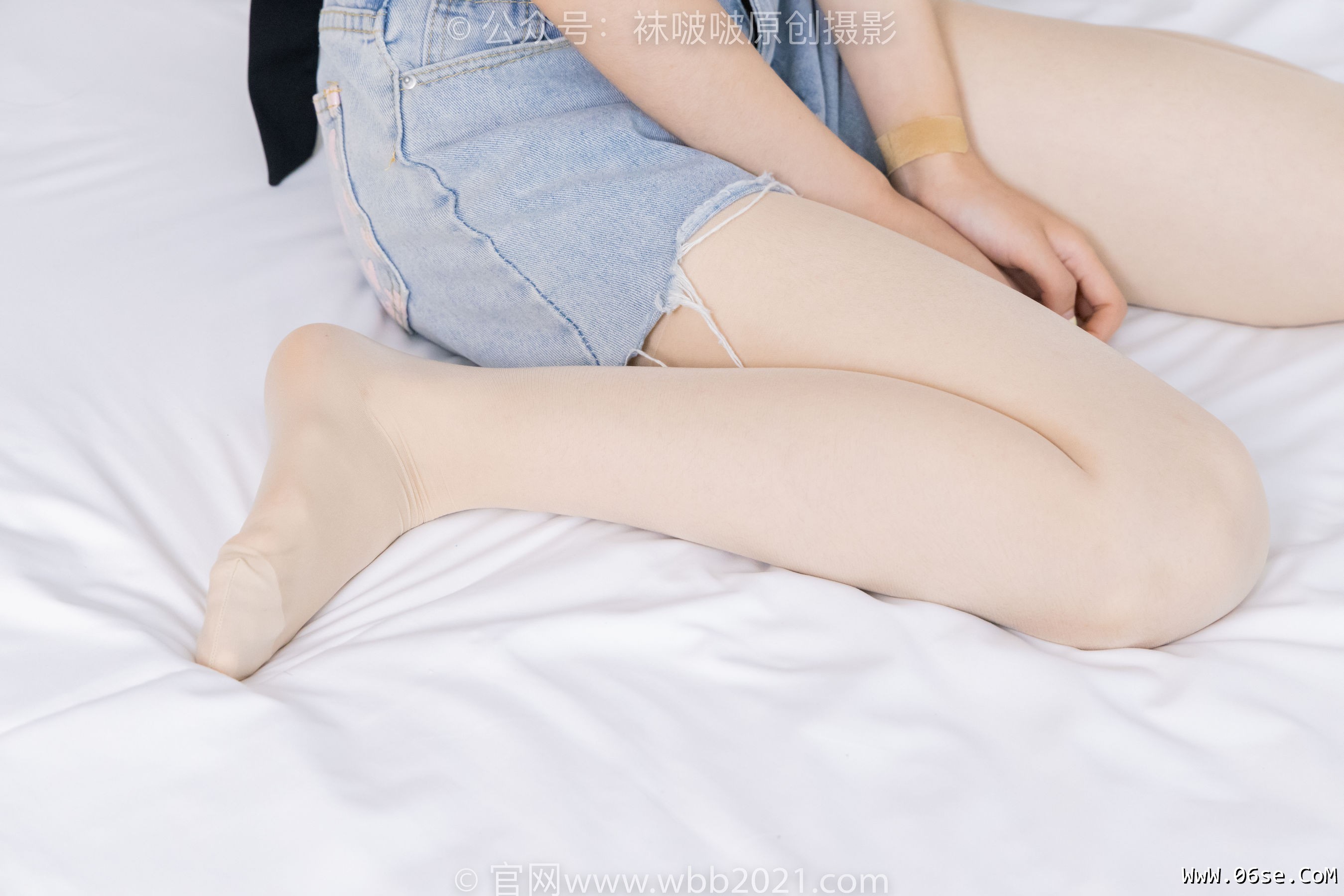 图片[17]-BoBoSocks袜啵啵 No.422 糯米 -长靴、白棉袜、肉丝[140P]-六色网