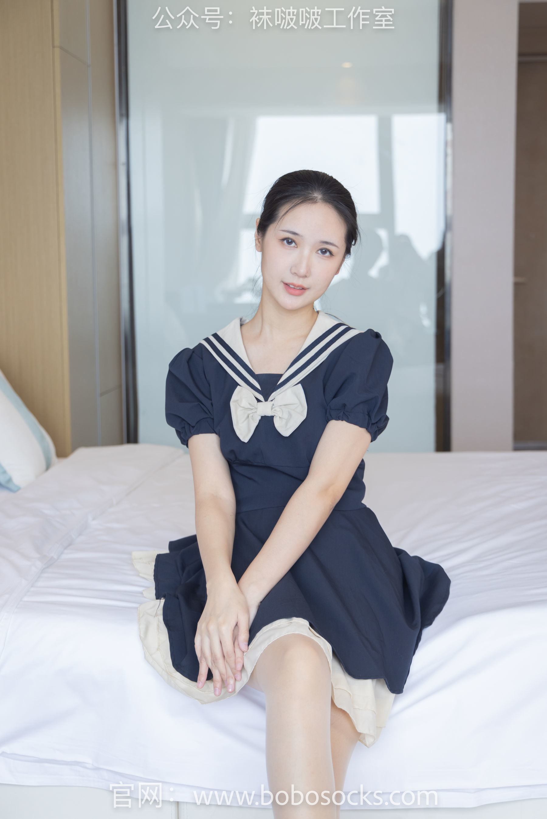 图片[30]-BoBoSocks袜啵啵 No.107 小安-平底鞋、白棉袜、肉丝[140P]-六色网
