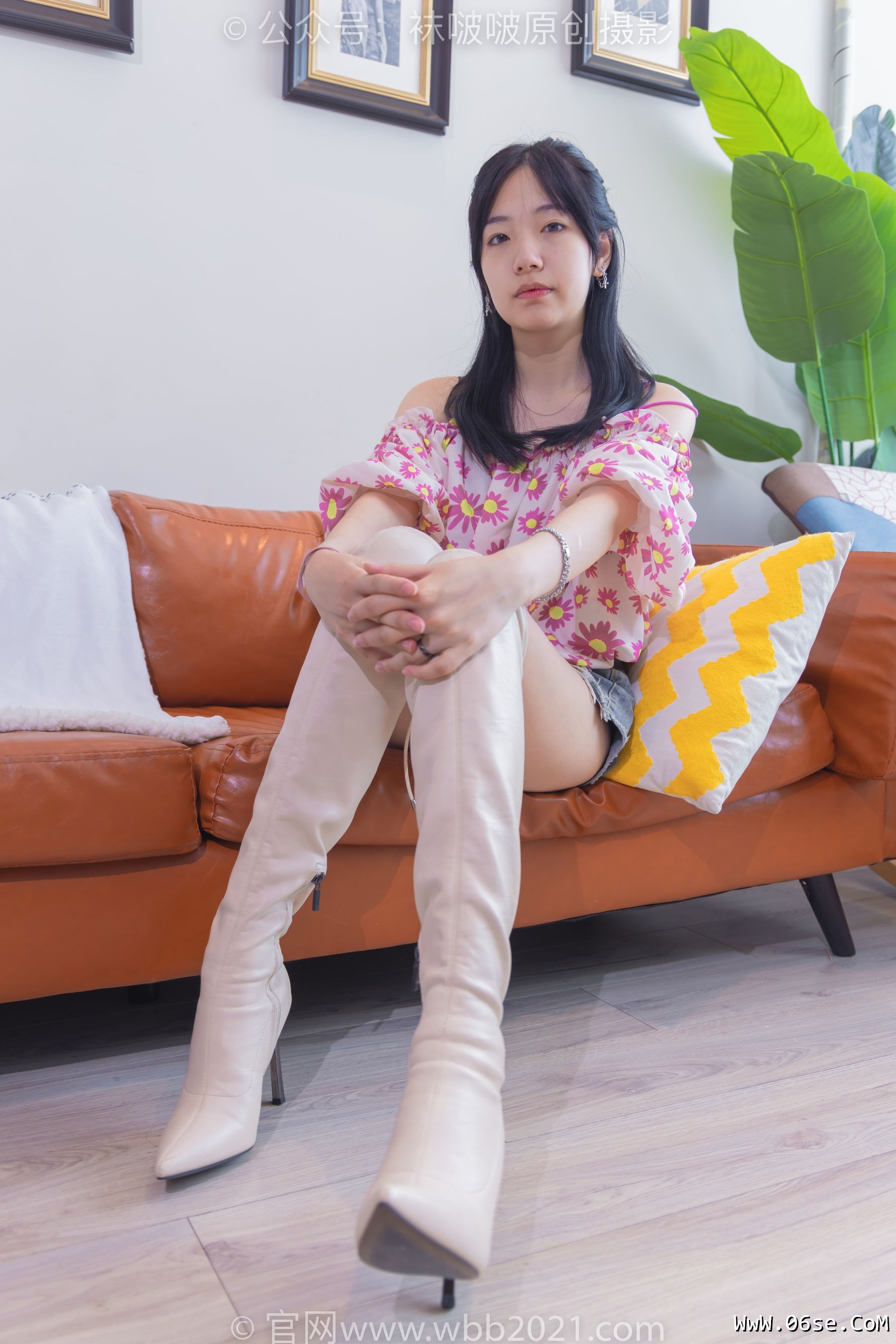 图片[35]-BoBoSocks袜啵啵 No.308 小甜豆 -长靴、白棉袜、裸足[170P]-六色网