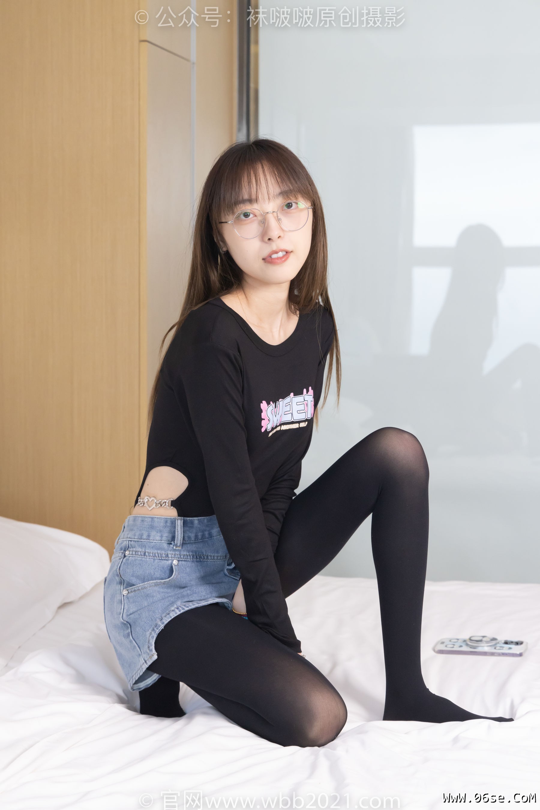 图片[112]-BoBoSocks袜啵啵 No.321 稚予 -高跟鞋、厚黑丝[150P]-六色网