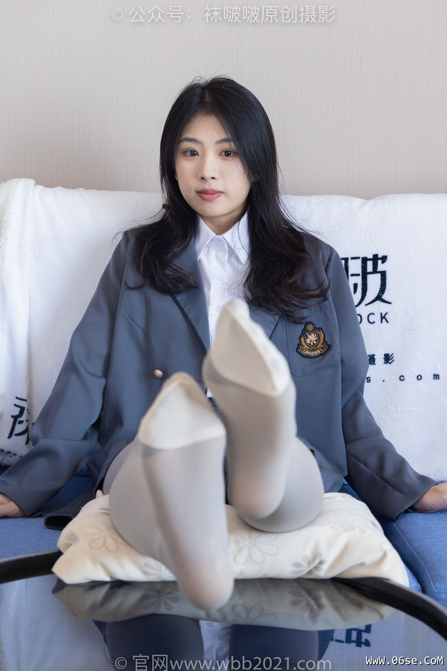 图片[129]-BoBoSocks袜啵啵 No.312 奶油 -高跟鞋、黑丝打底、肉丝[160P]-六色网