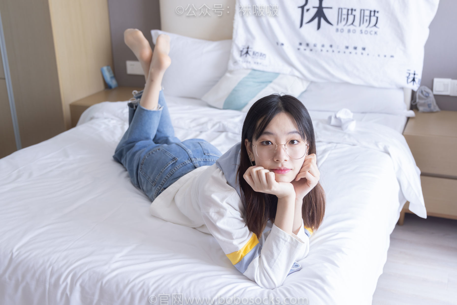 图片[125]-BoBoSocks袜啵啵 No.080 小甜豆-帆布鞋、白棉袜、肉丝[140P]-六色网