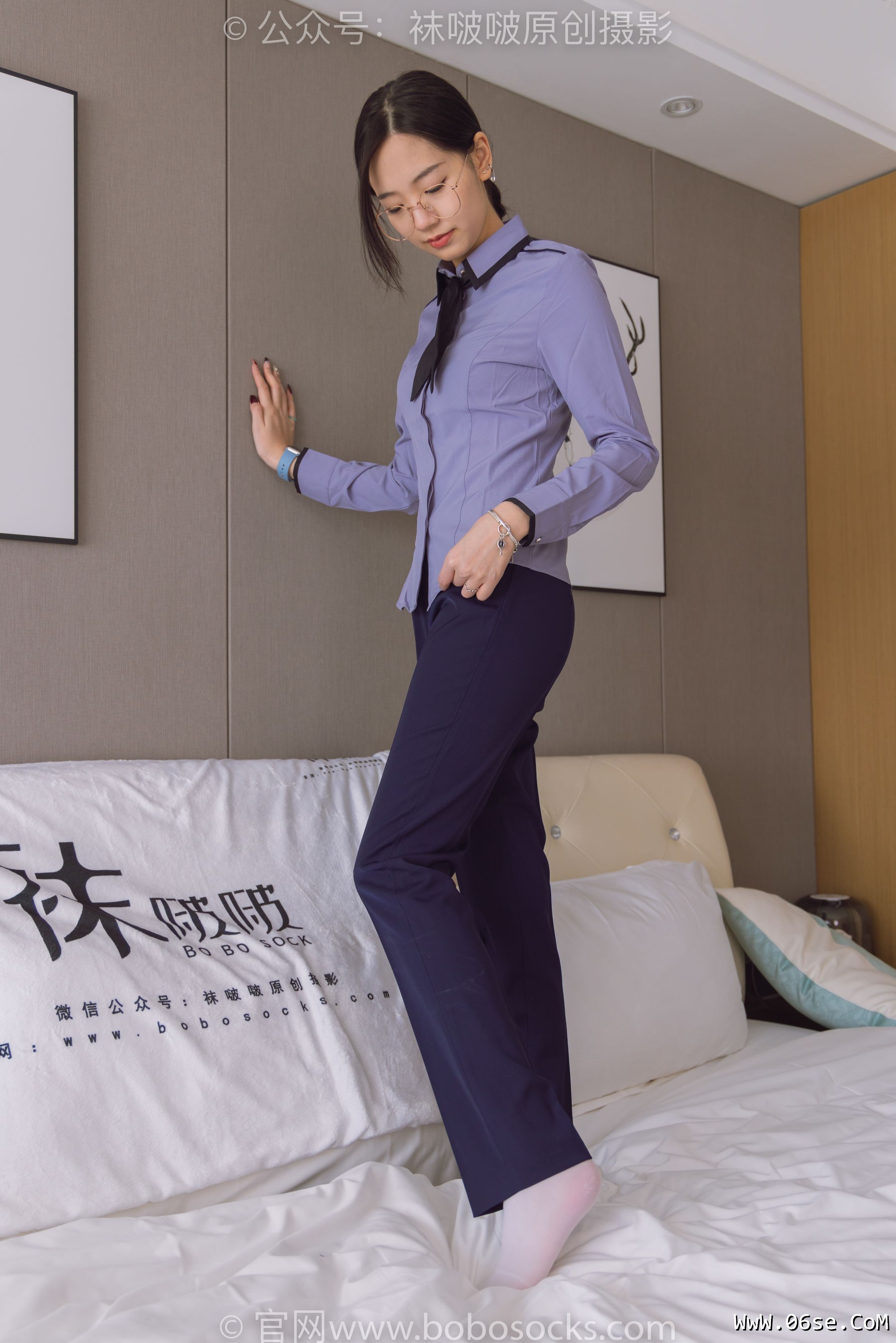 图片[21]-BoBoSocks袜啵啵 No.178 小甜豆-高跟鞋、厚白丝、ol风裤里丝[140P]-六色网