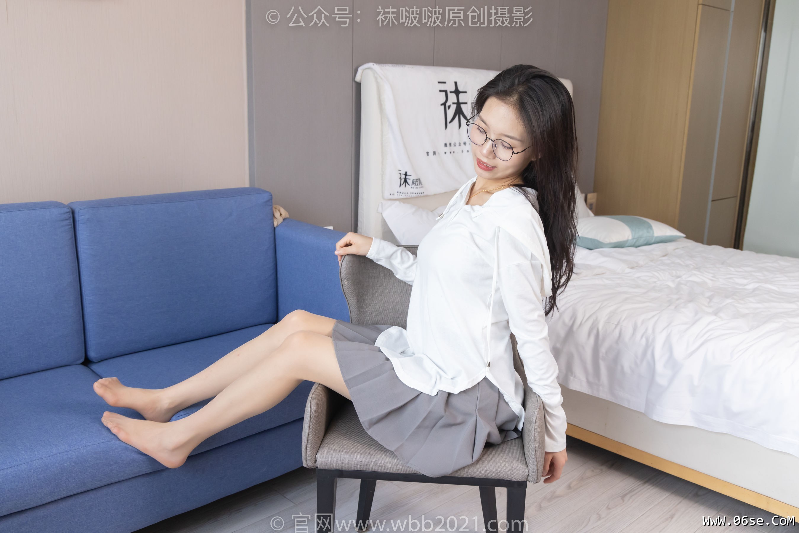 图片[6]-BoBoSocks袜啵啵 No.347 芝士 -皮鞋、肉丝[140P]-六色网