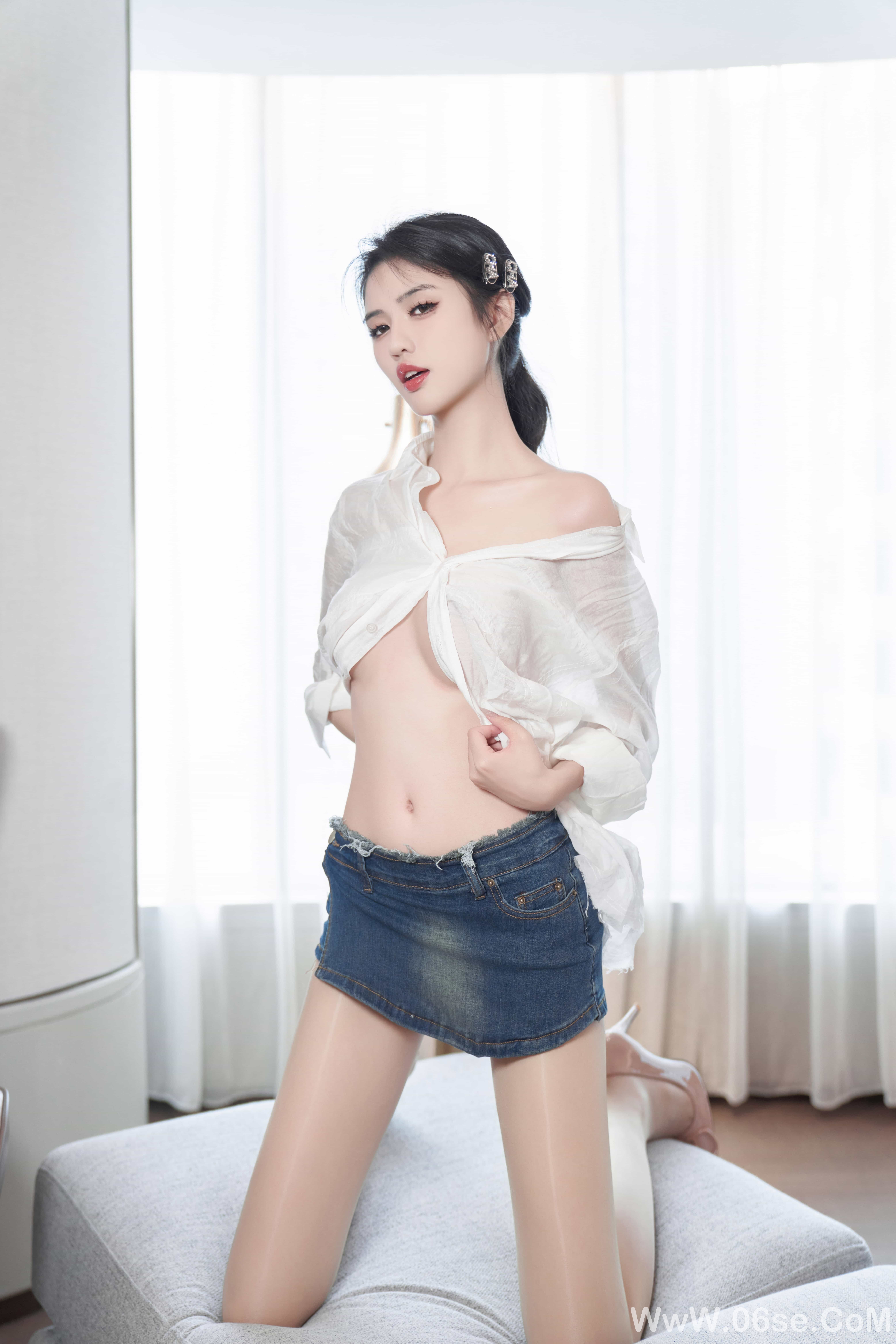 图片[74]-浅浅Danny – 内购 白衬衫[108P]-六色网