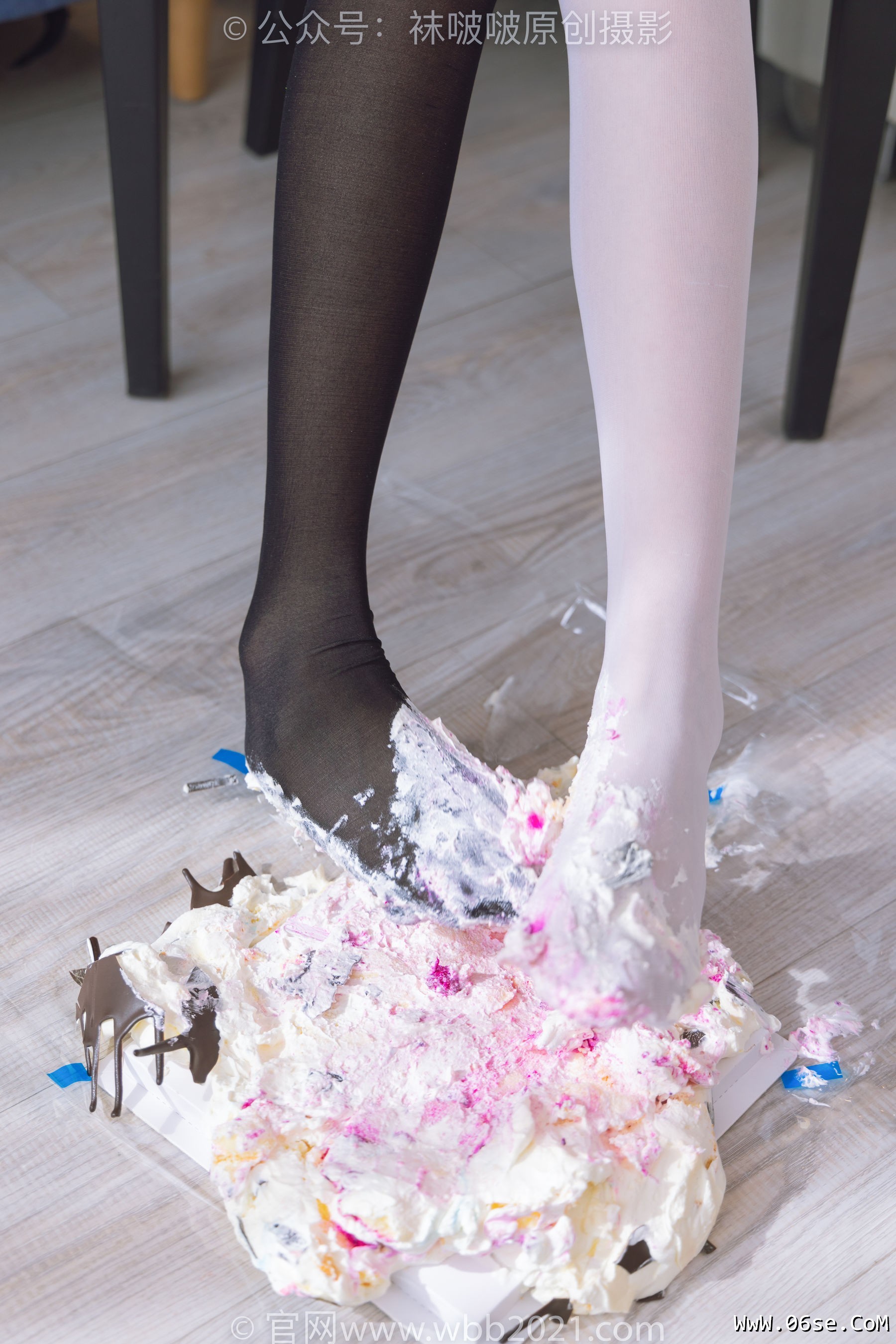 图片[27]-BoBoSocks袜啵啵 No.356 小甜豆 -高跟鞋、黑白丝大腿袜[150P]-六色网