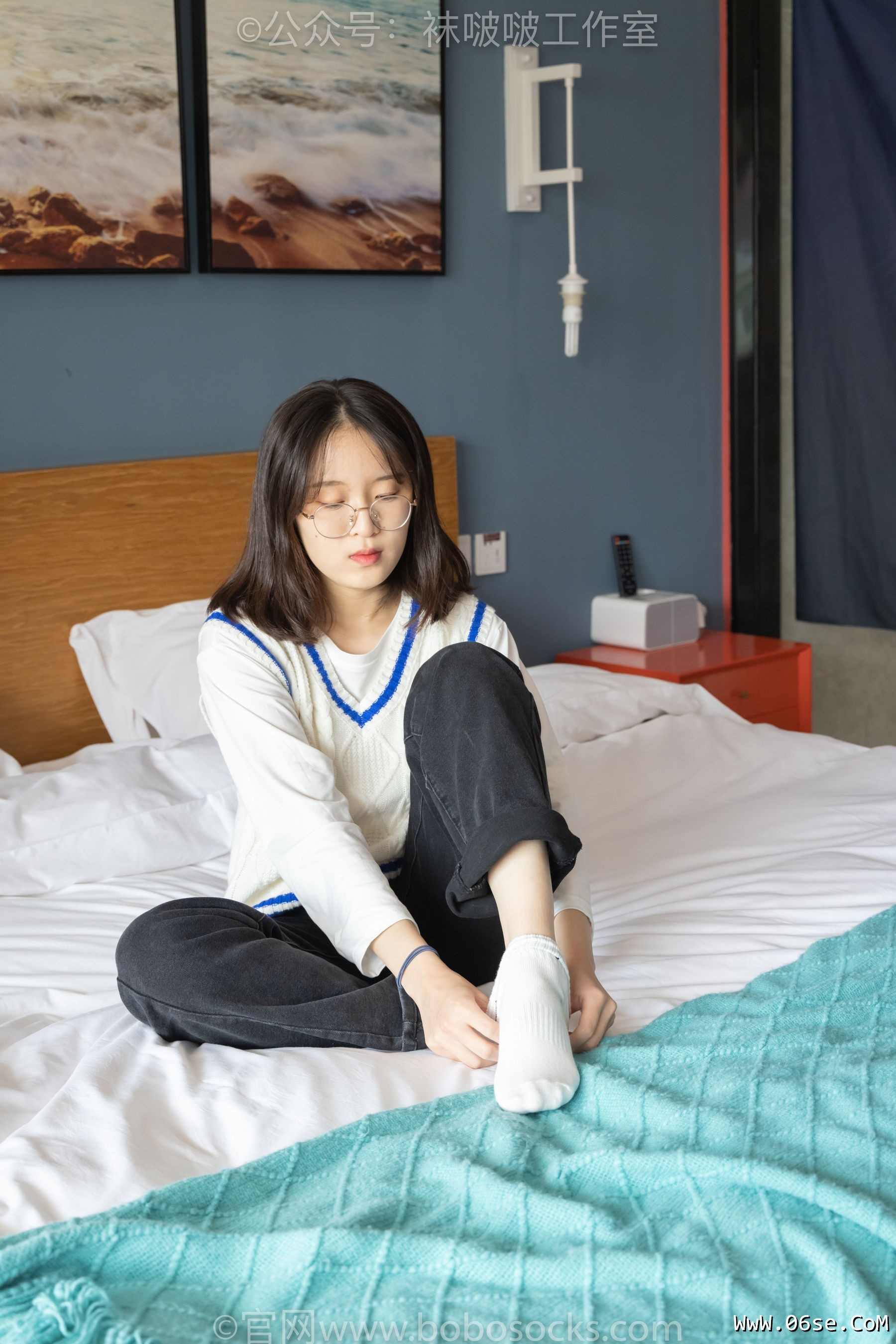 图片[83]-BoBoSocks袜啵啵 积分限定作品007 熊熊-运动鞋、白棉袜、裸足[134P]-六色网