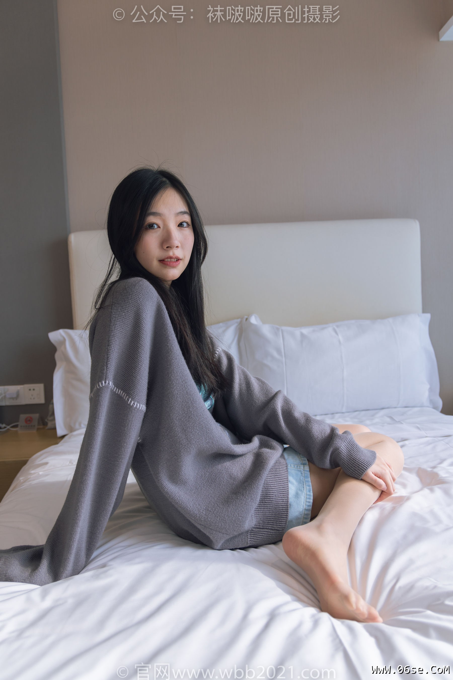 图片[17]-BoBoSocks袜啵啵 No.354 小甜豆 -运动鞋、肉丝[140P]-六色网
