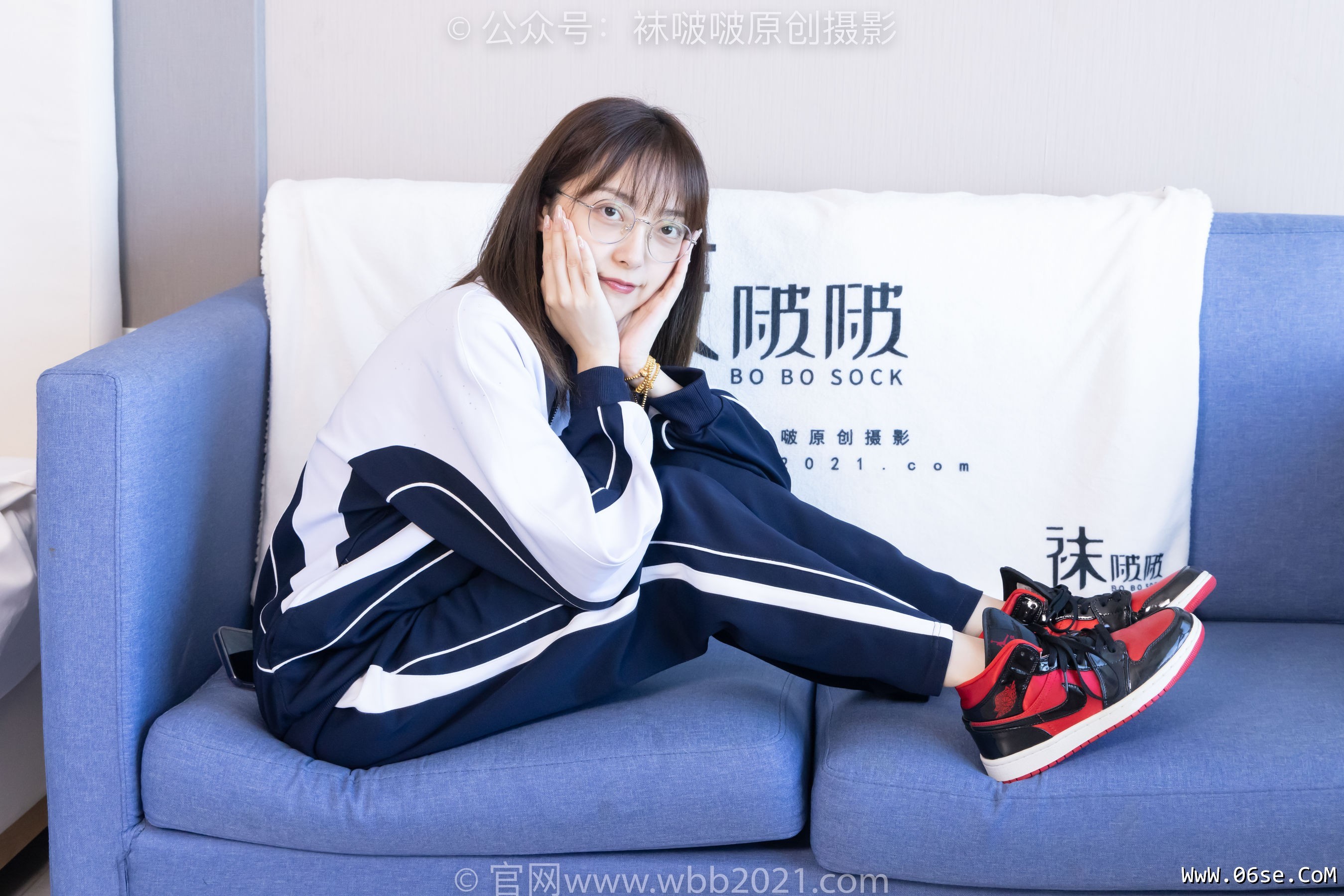 图片[69]-BoBoSocks袜啵啵 No.398 稚予 -板鞋、白船袜、裸足、裸足[150P]-六色网