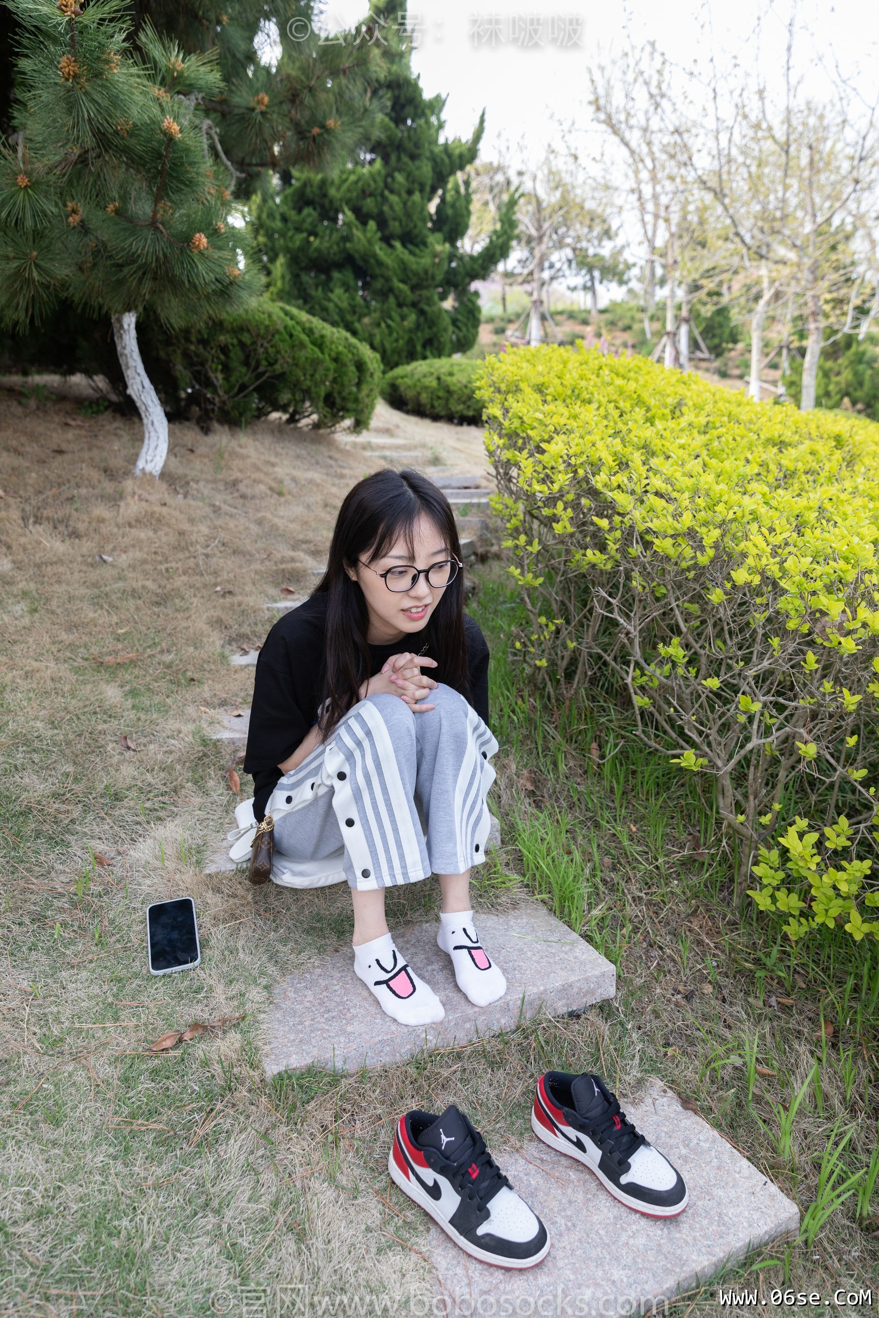 图片[78]-BoBoSocks袜啵啵 No.023 稚予-AJ、白色短棉袜、裸足[119P]-六色网