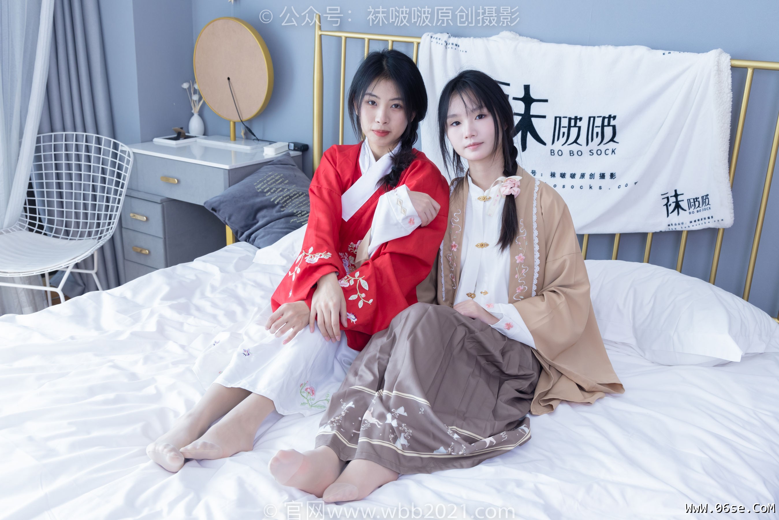 图片[16]-BoBoSocks袜啵啵 No.400 奶油&甜甜圈 -两双高跟鞋、白棉袜、肉丝[158P]-六色网