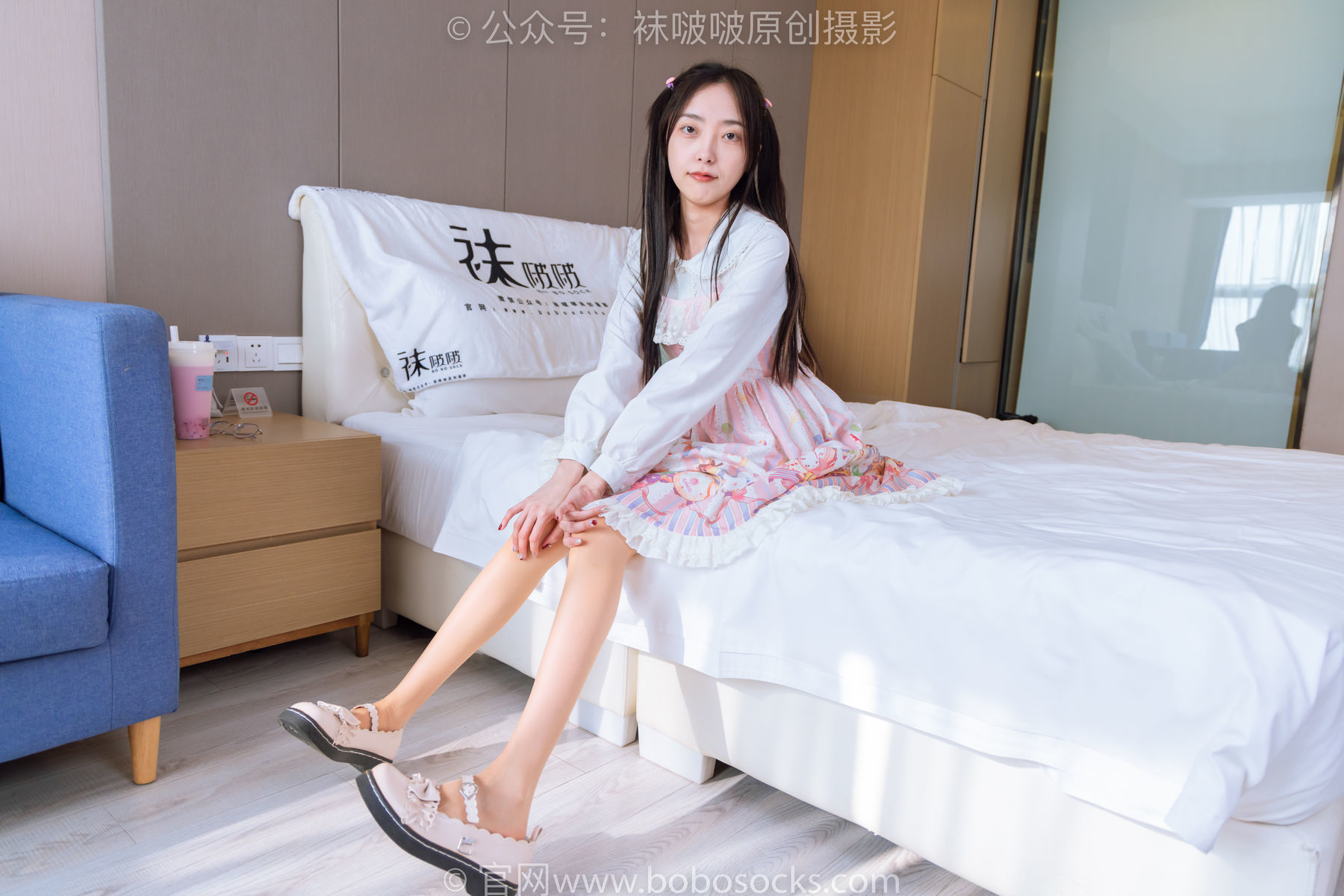 图片[80]-BoBoSocks袜啵啵 No.187 稚予-Lolita裙、白皮鞋、肉丝[140P]-六色网