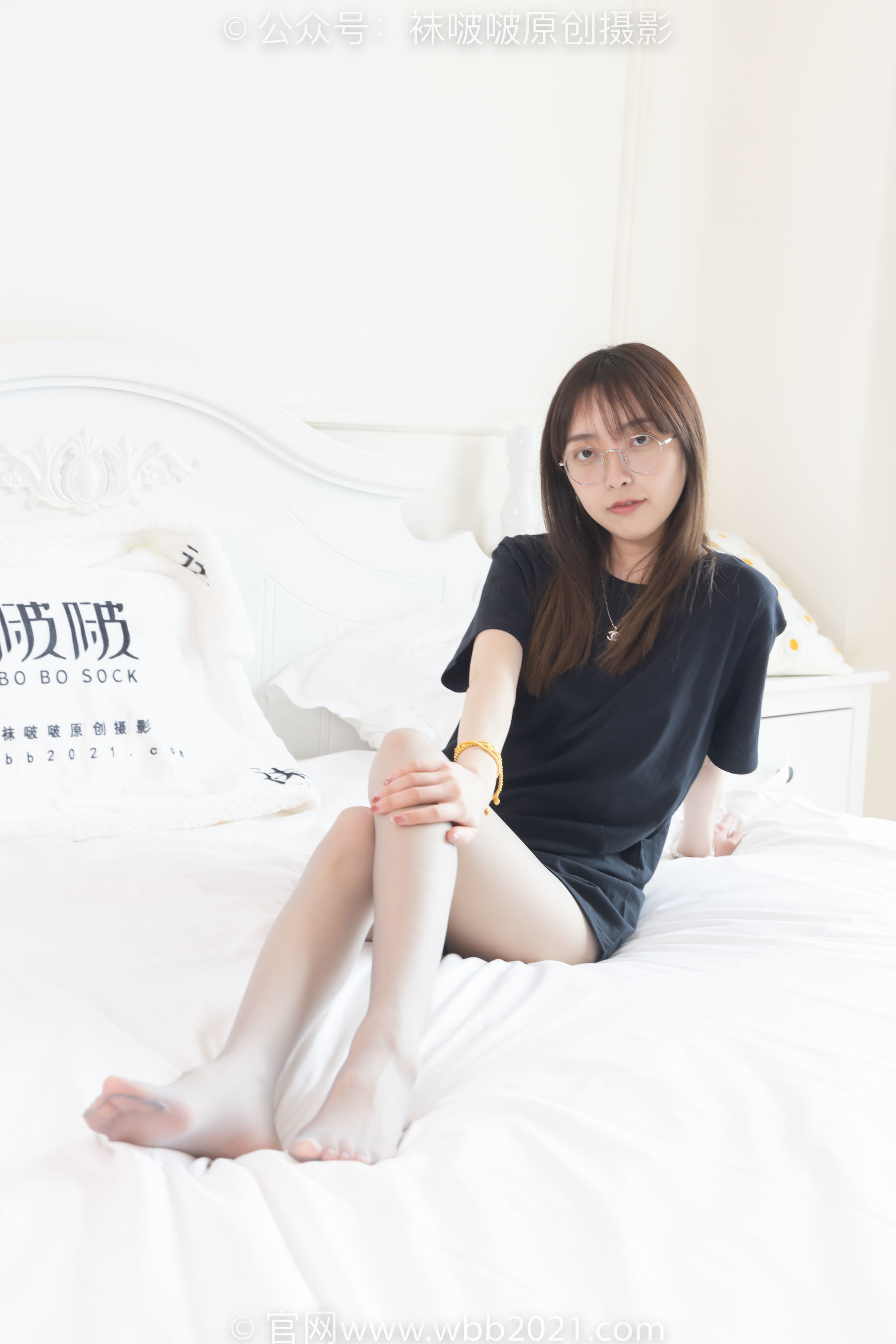 图片[115]-BoBoSocks袜啵啵 No.379 稚予 -板鞋、灰丝[140P]-六色网