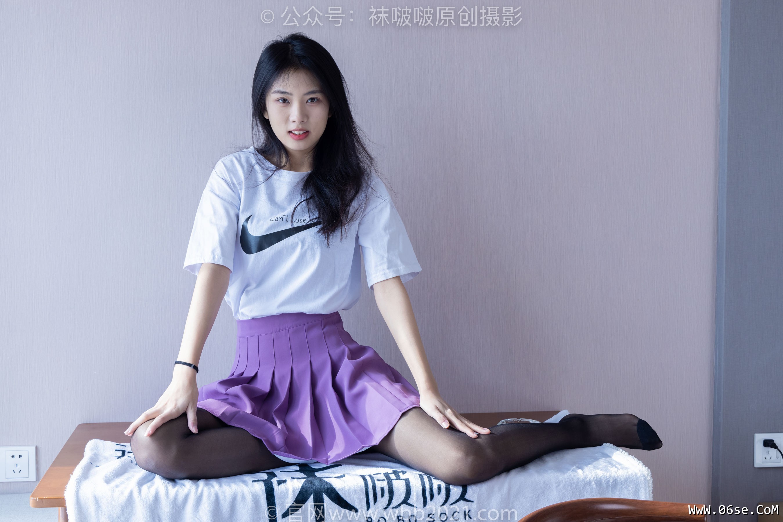 图片[120]-BoBoSocks袜啵啵 No.364 奶油 -高跟鞋、黑丝[170P]-六色网