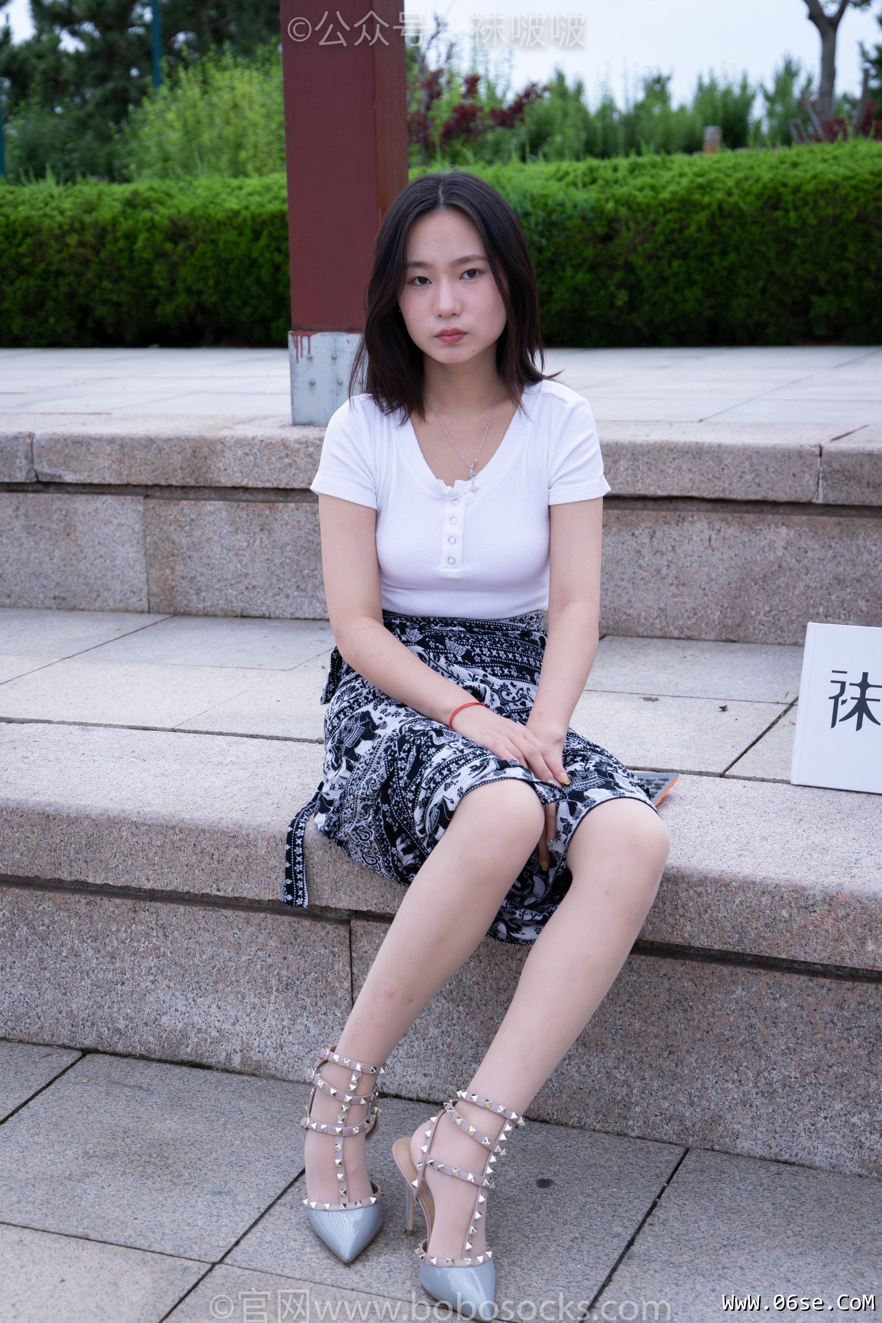 图片[39]-BoBoSocks袜啵啵 No.014 思思-华伦天奴高跟鞋、肉丝[140P]-六色网
