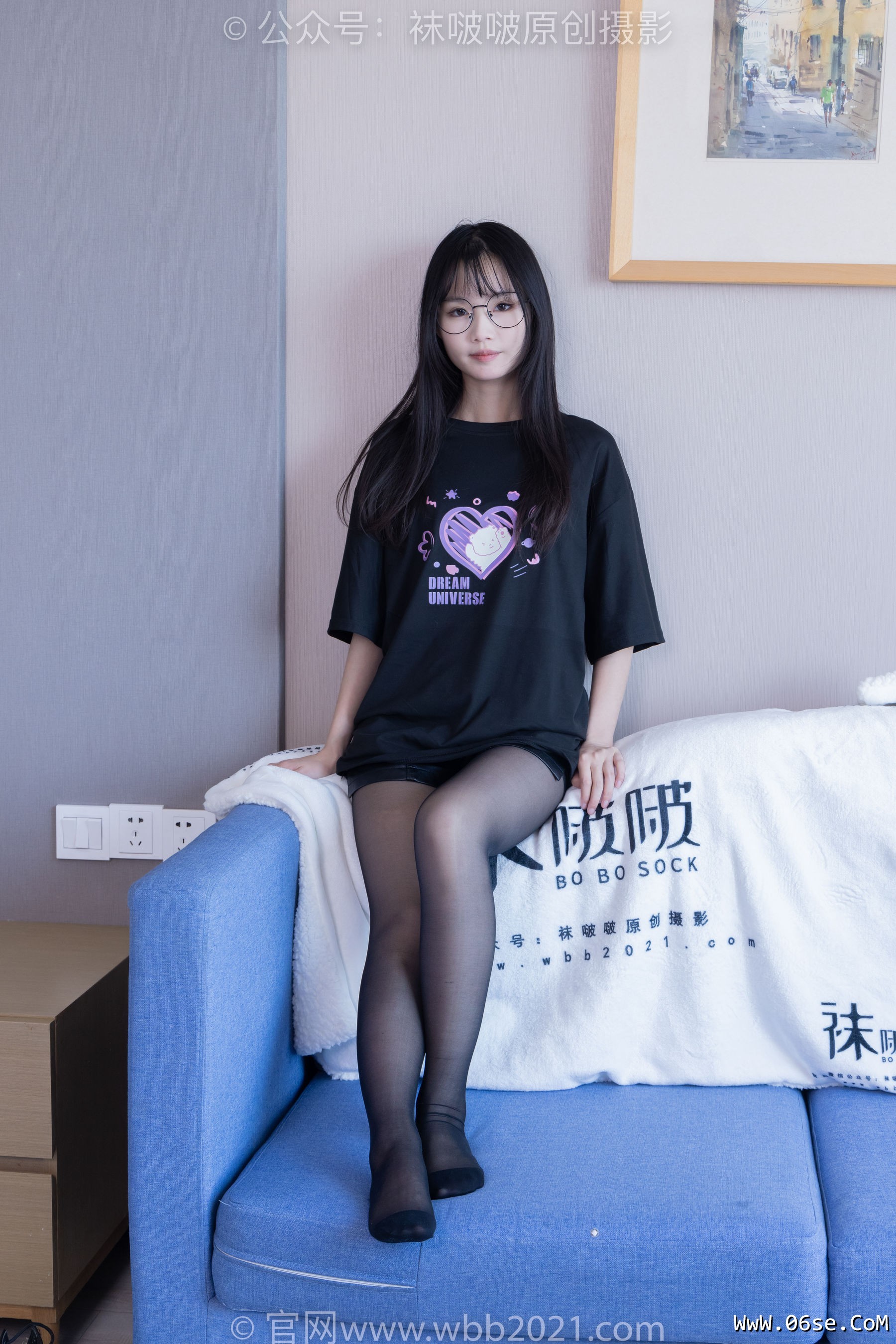 图片[103]-BoBoSocks袜啵啵 No.406 甜甜圈 -马丁靴、黑丝[150P]-六色网