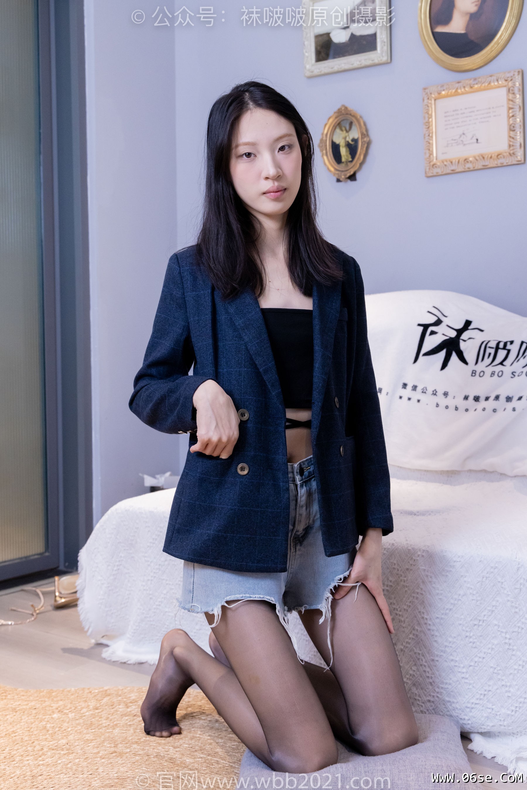图片[77]-BoBoSocks袜啵啵 No.346 雪糕 -高跟鞋、油亮肉丝、油亮黑丝[147P]-六色网