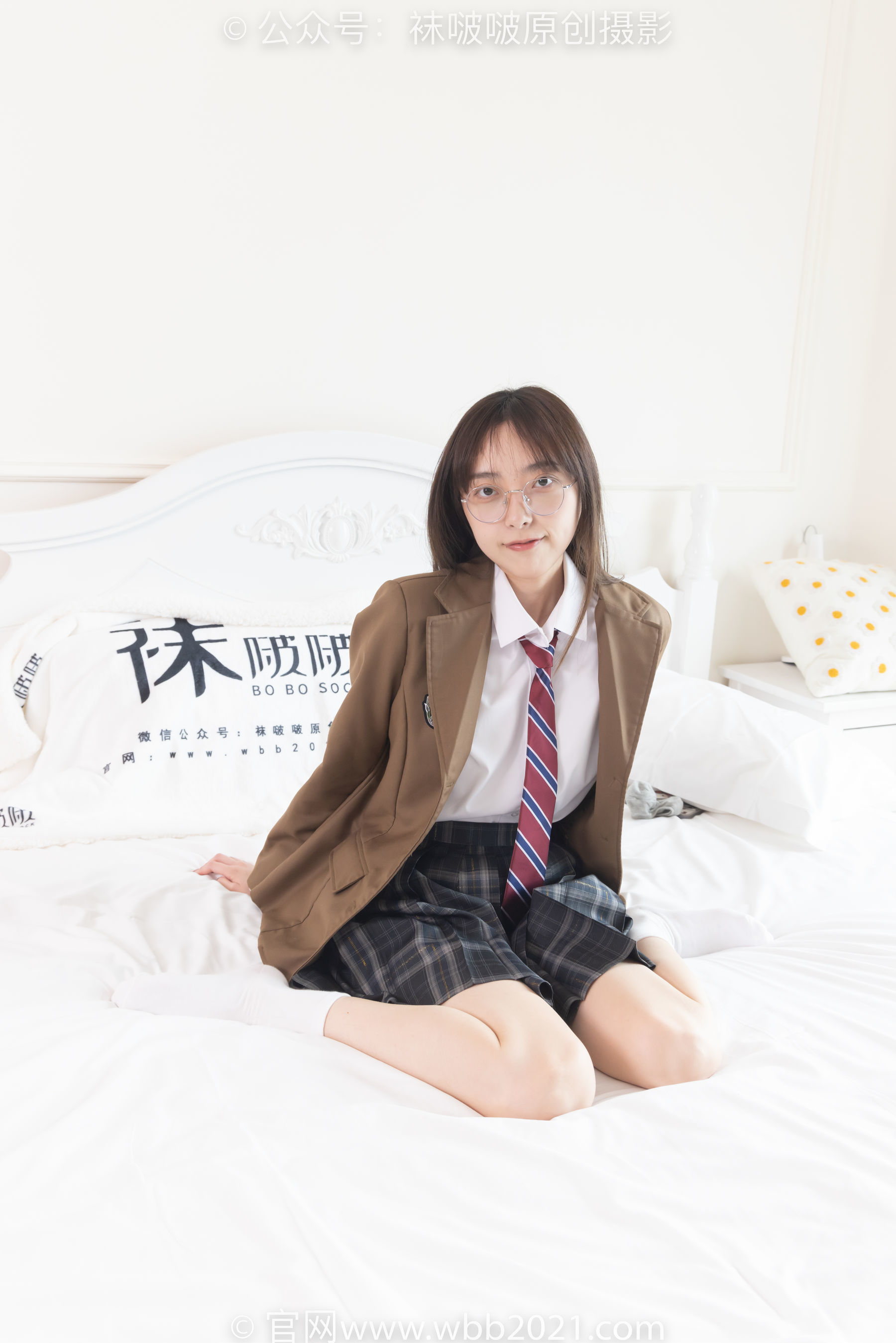图片[50]-BoBoSocks袜啵啵 No.370 稚予 -板鞋、白棉袜、灰色棉船袜[140P]-六色网